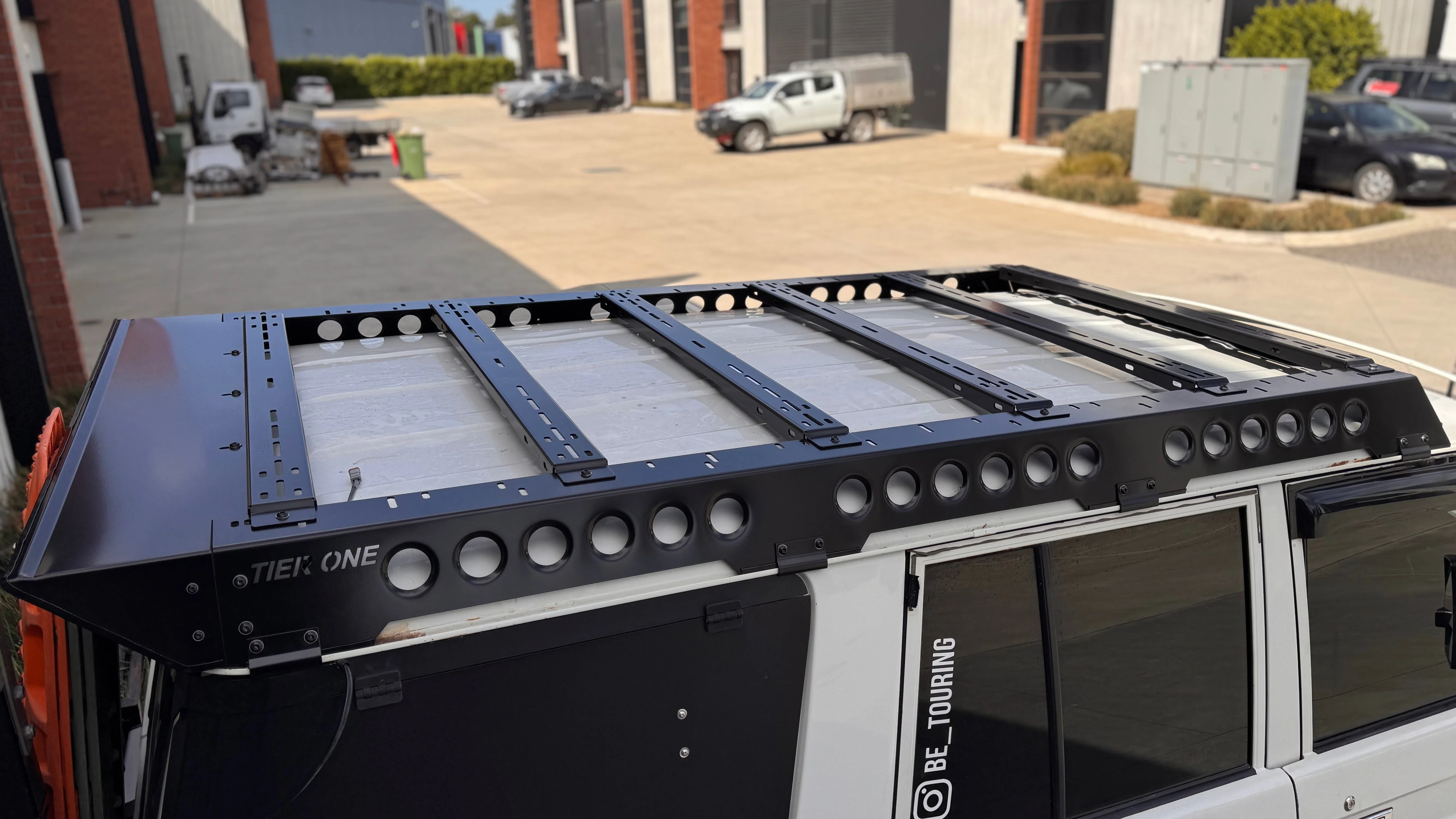 Toyota LandCruiser 76 Series Roof Rack Rail Sides - Image 25