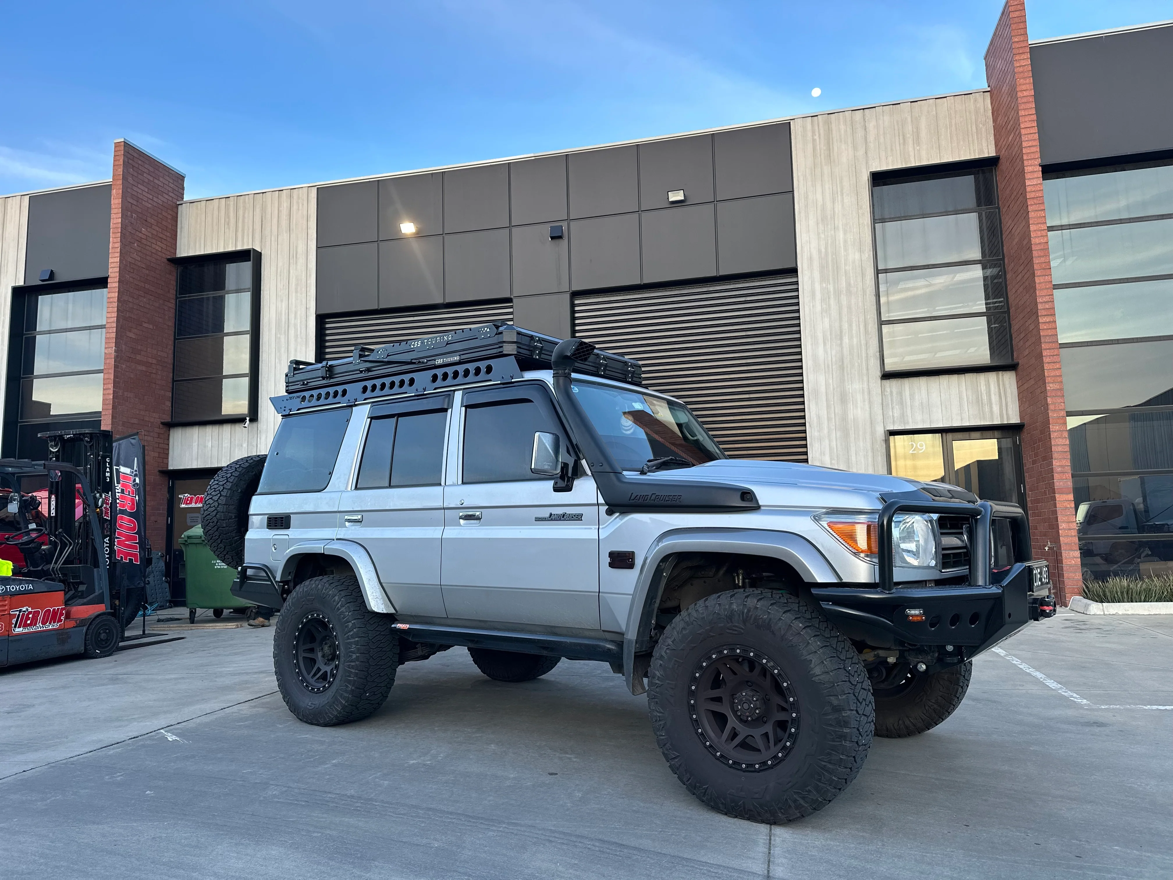 Toyota LandCruiser 76 Series Roof Rack Rail Sides - Image 3