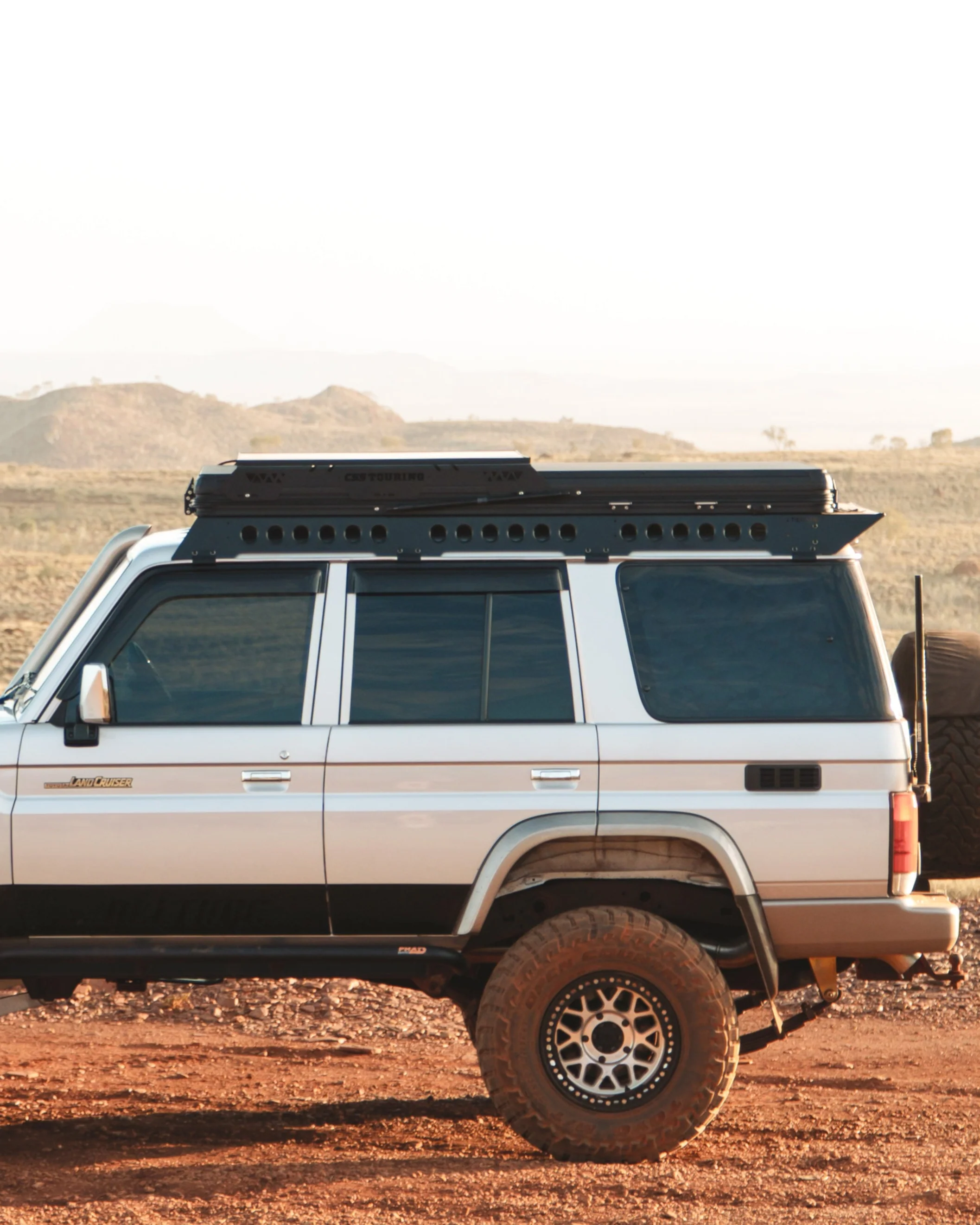 Toyota LandCruiser 76 Series Roof Rack Rail Sides - Image 17