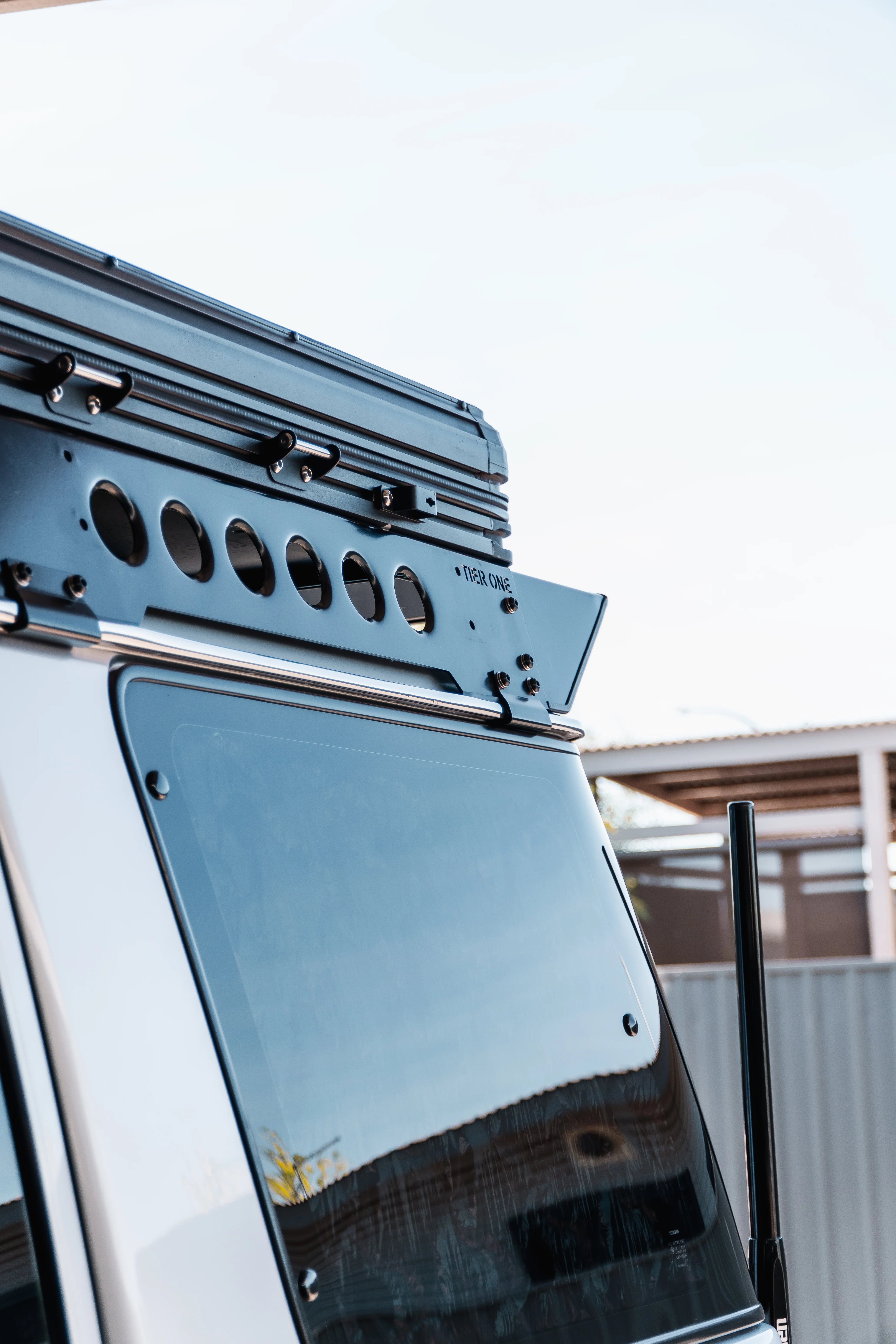 Toyota LandCruiser 76 Series Roof Rack Rail Sides - Image 14