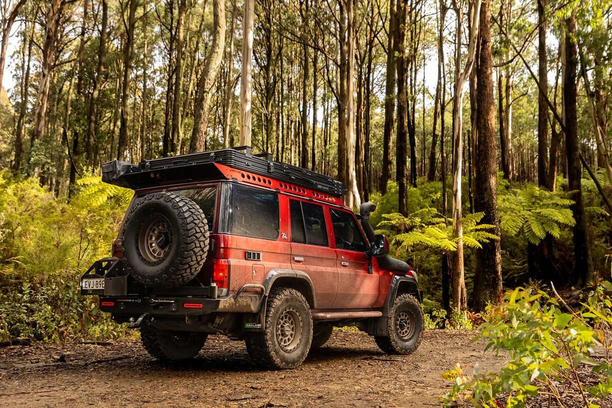 Toyota LandCruiser 76 Series Roof Rack Rail Sides - Image 23