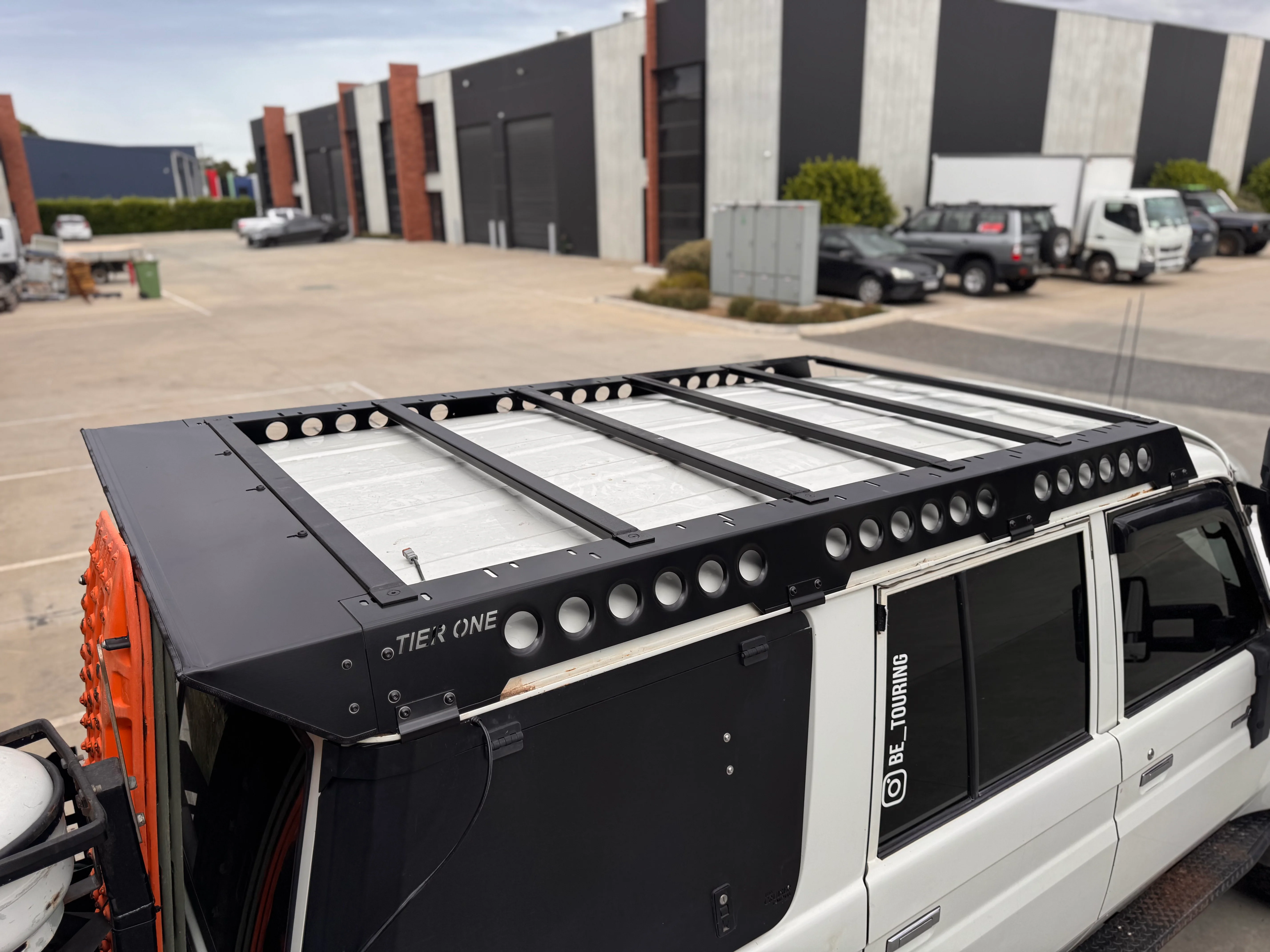 Toyota LandCruiser 76 Series Roof Rack Rail Sides - Image 27