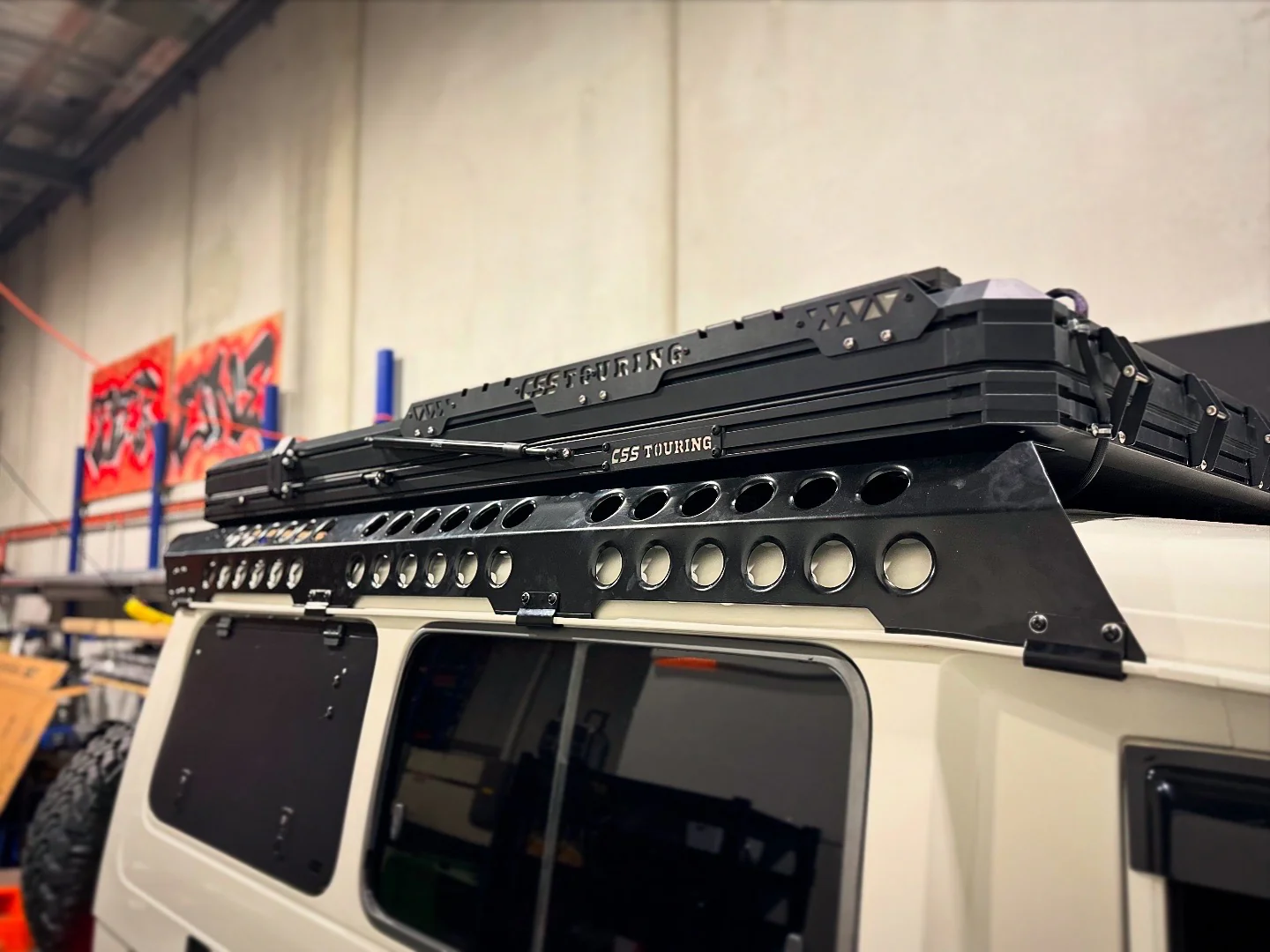 Toyota LandCruiser 78 Series "Troopy" Roof Rack Rail Sides - Image 14