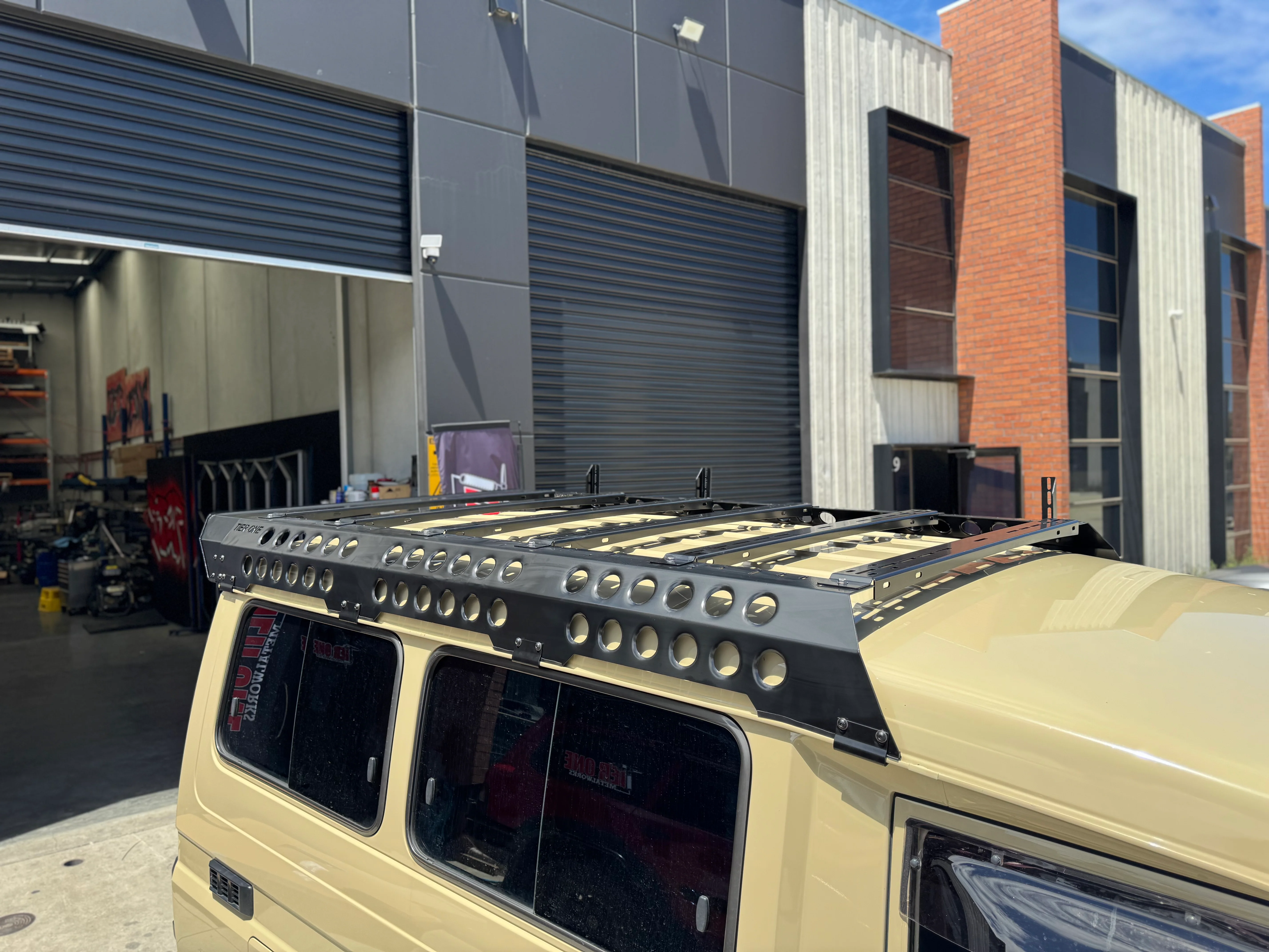 Toyota LandCruiser 78 Series "Troopy" Roof Rack Rail Sides - Image 19