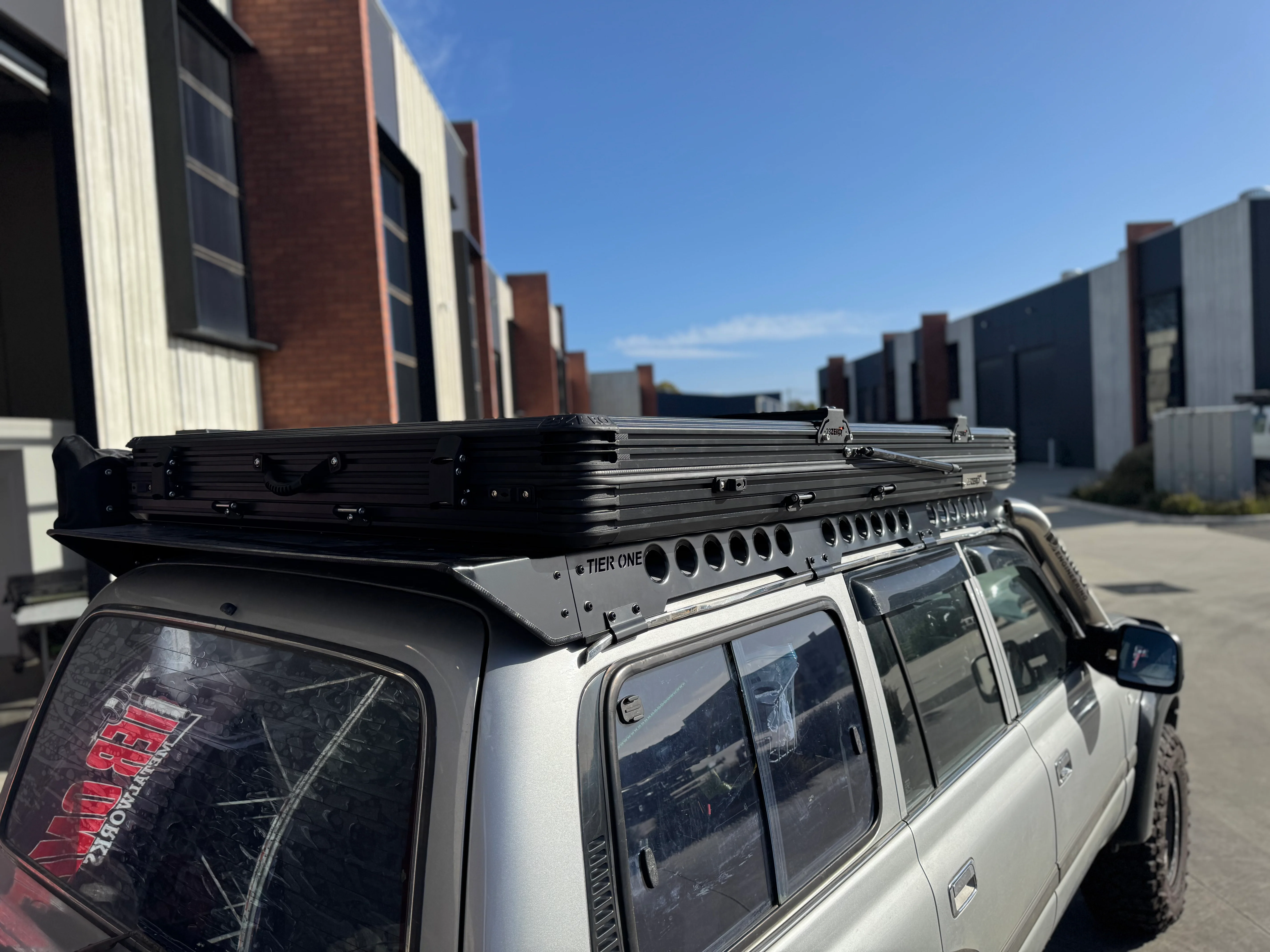 Toyota LandCruiser 80 Series Roof Rack Rail Sides - Image 3