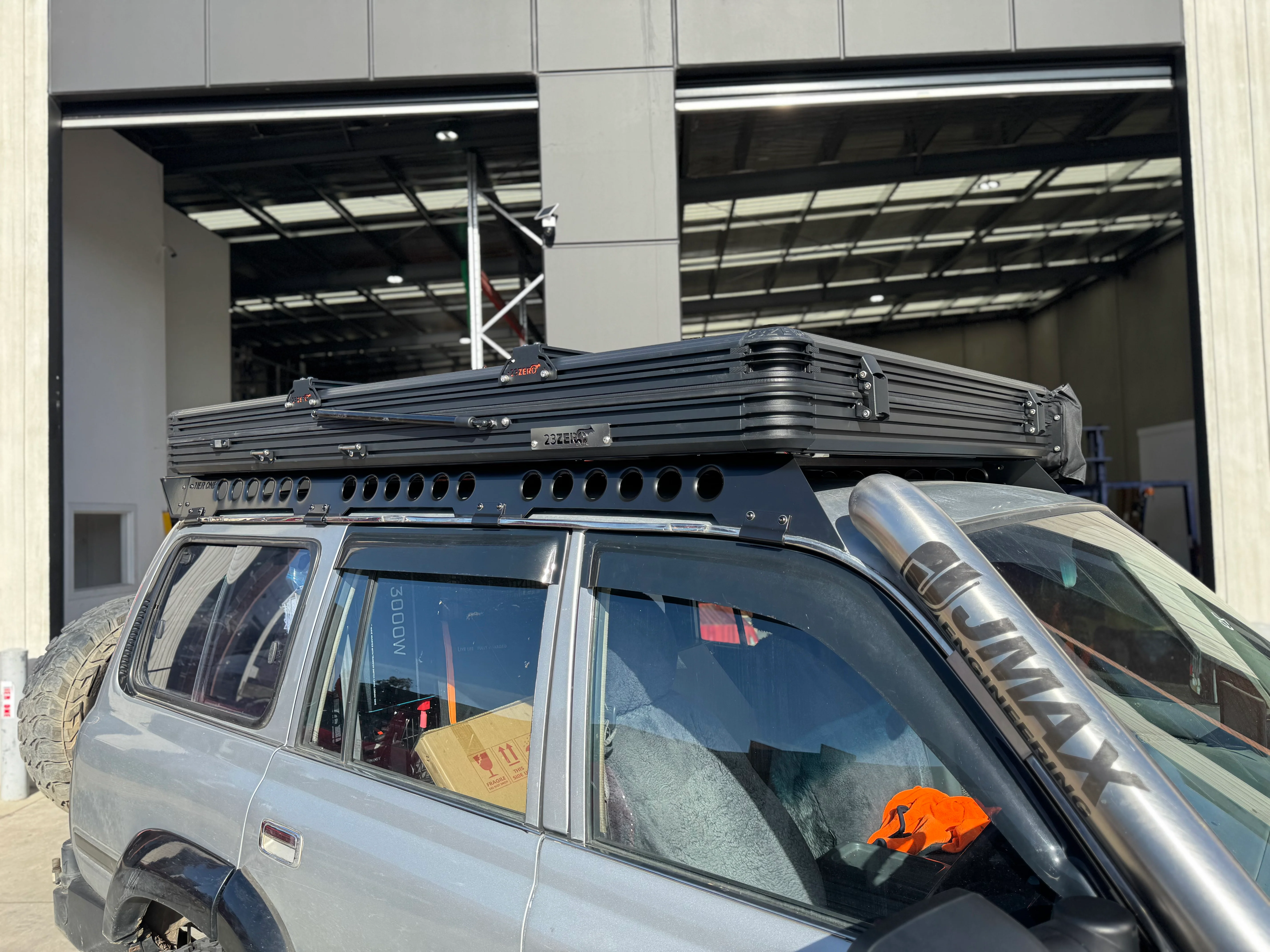 Toyota LandCruiser 80 Series Roof Rack Rail Sides - Image 6