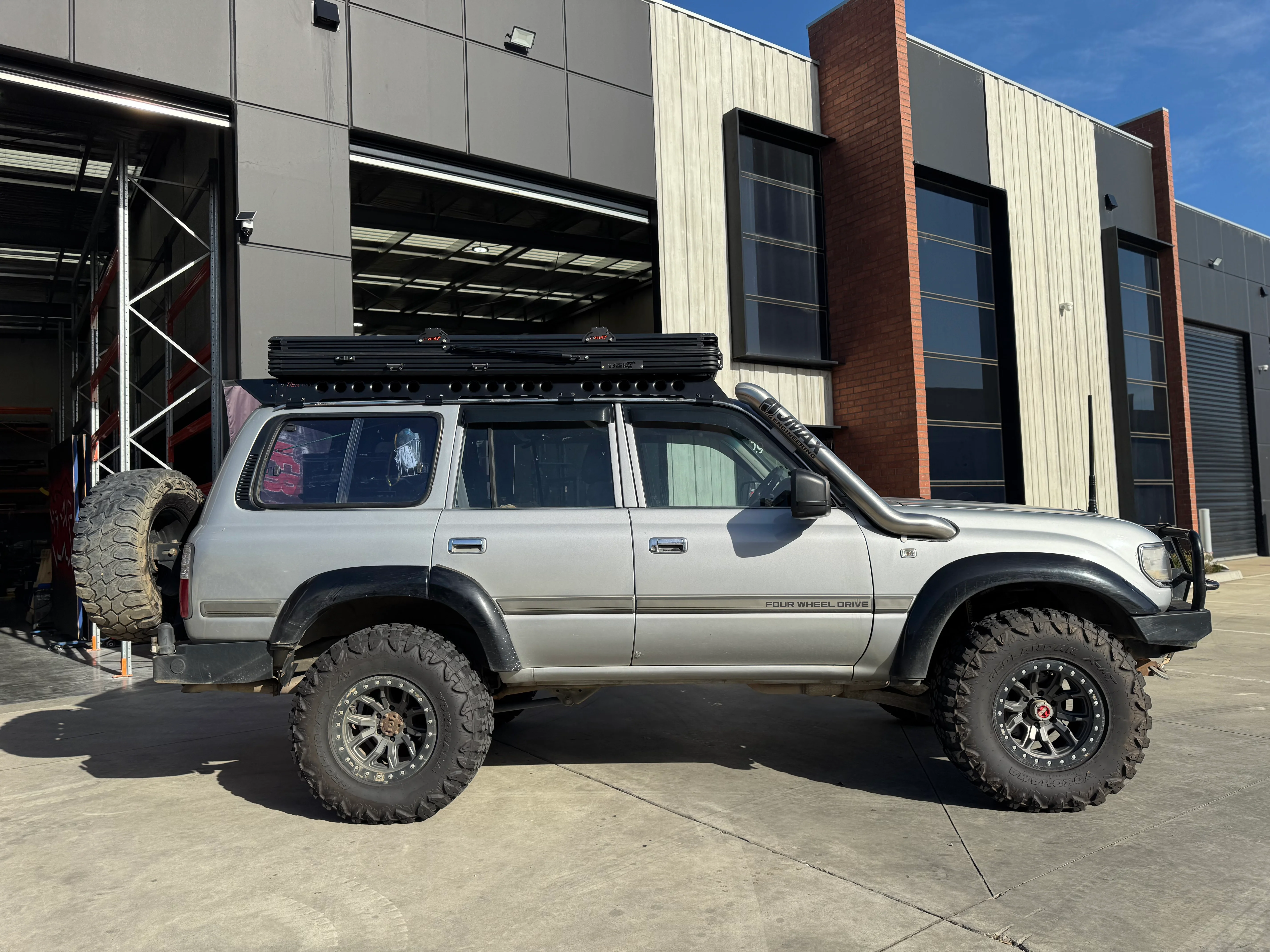Toyota LandCruiser 80 Series Roof Rack Rail Sides - Image 10