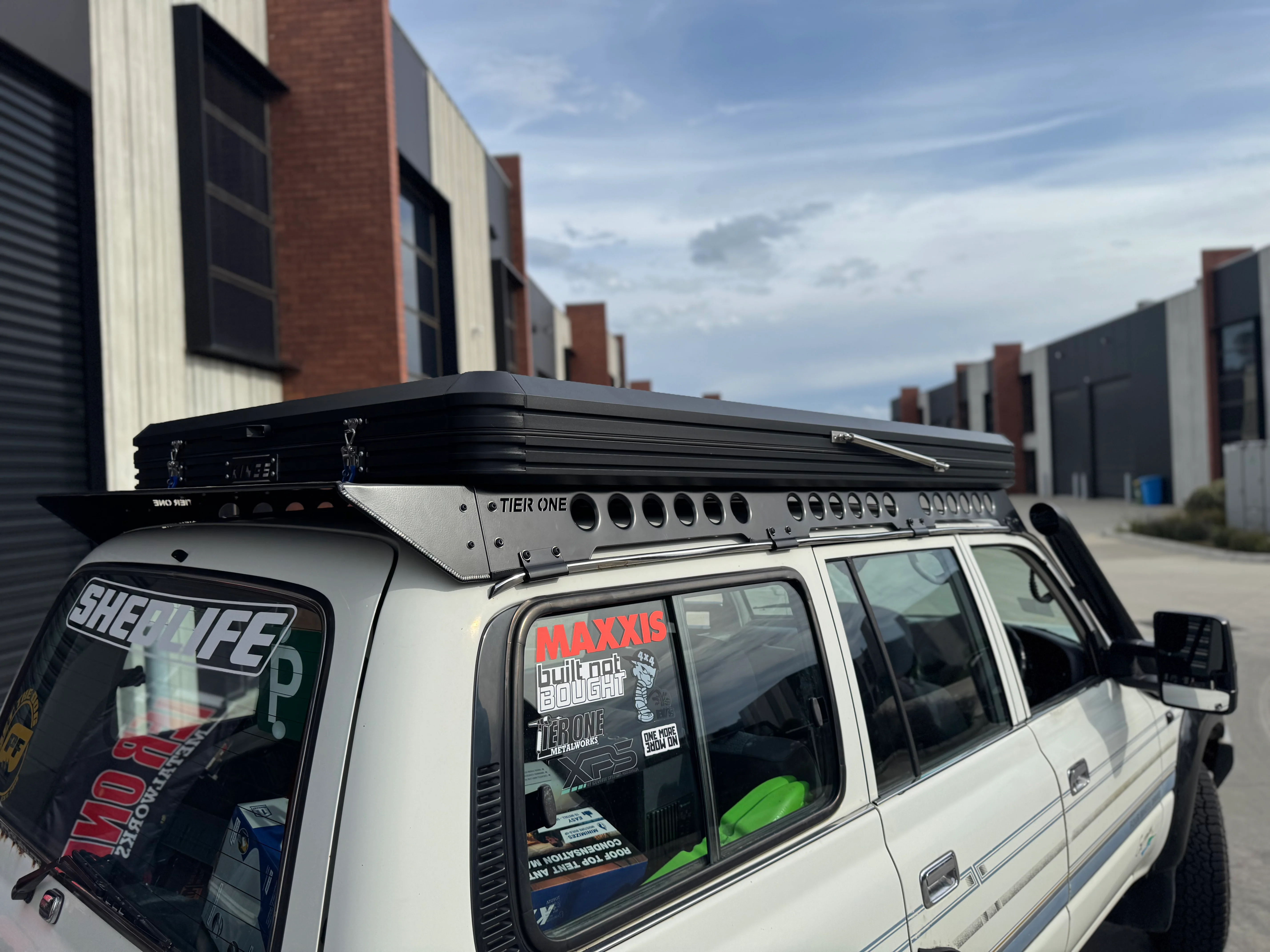 Toyota LandCruiser 80 Series Roof Rack Rail Sides - Image 15