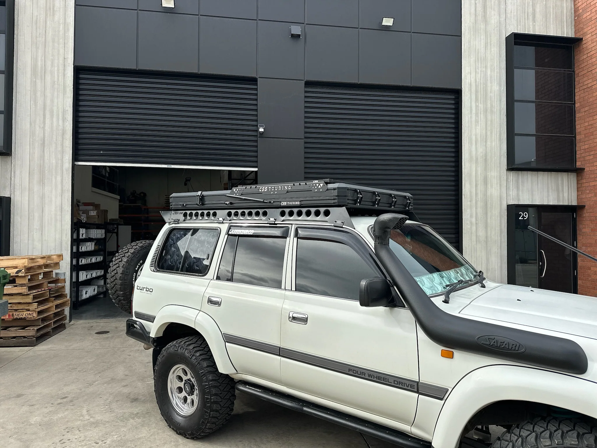 Toyota LandCruiser 80 Series Roof Rack Rail Sides - Image 18