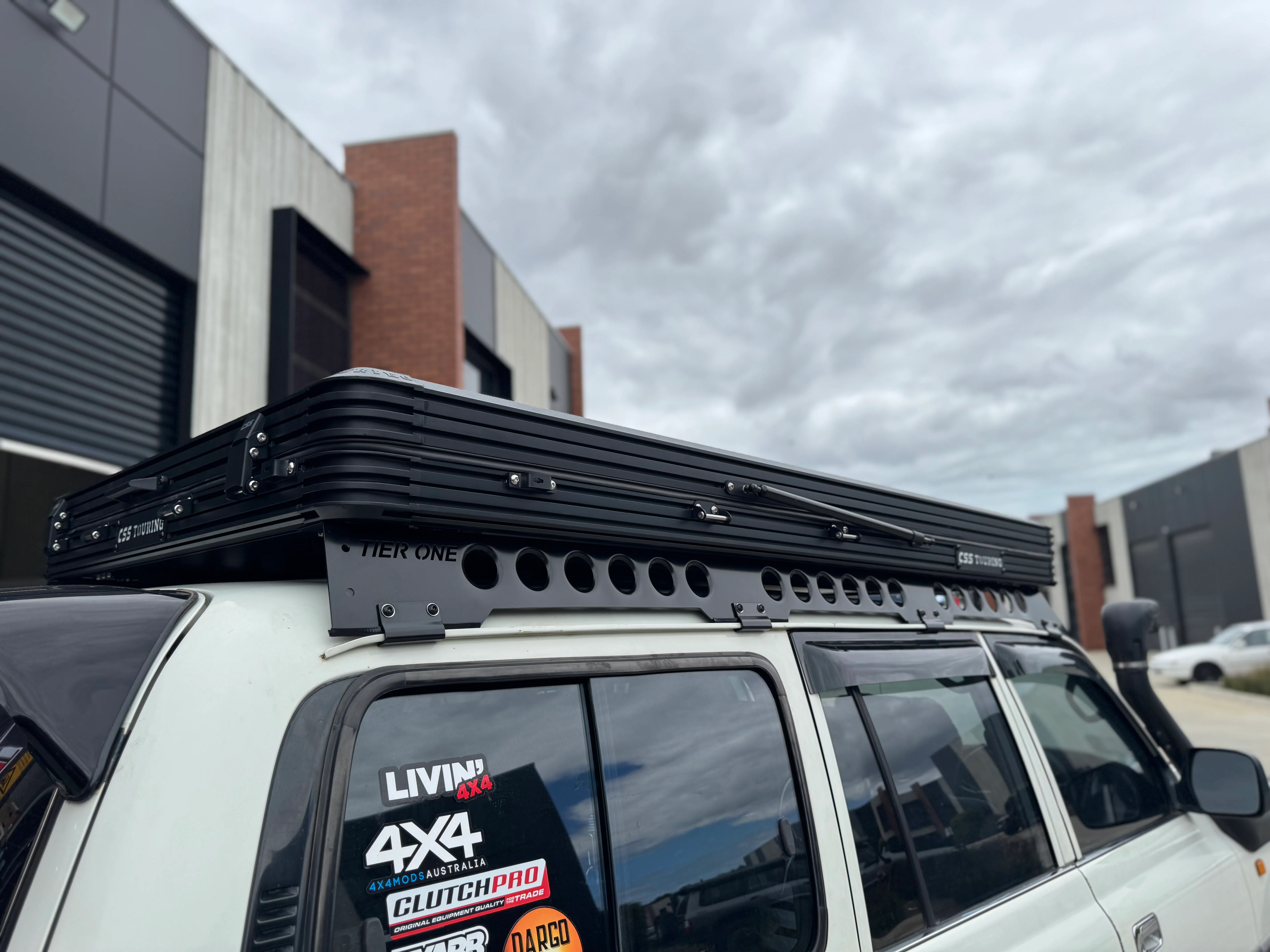 Toyota LandCruiser 80 Series Roof Rack Rail Sides - Image 12