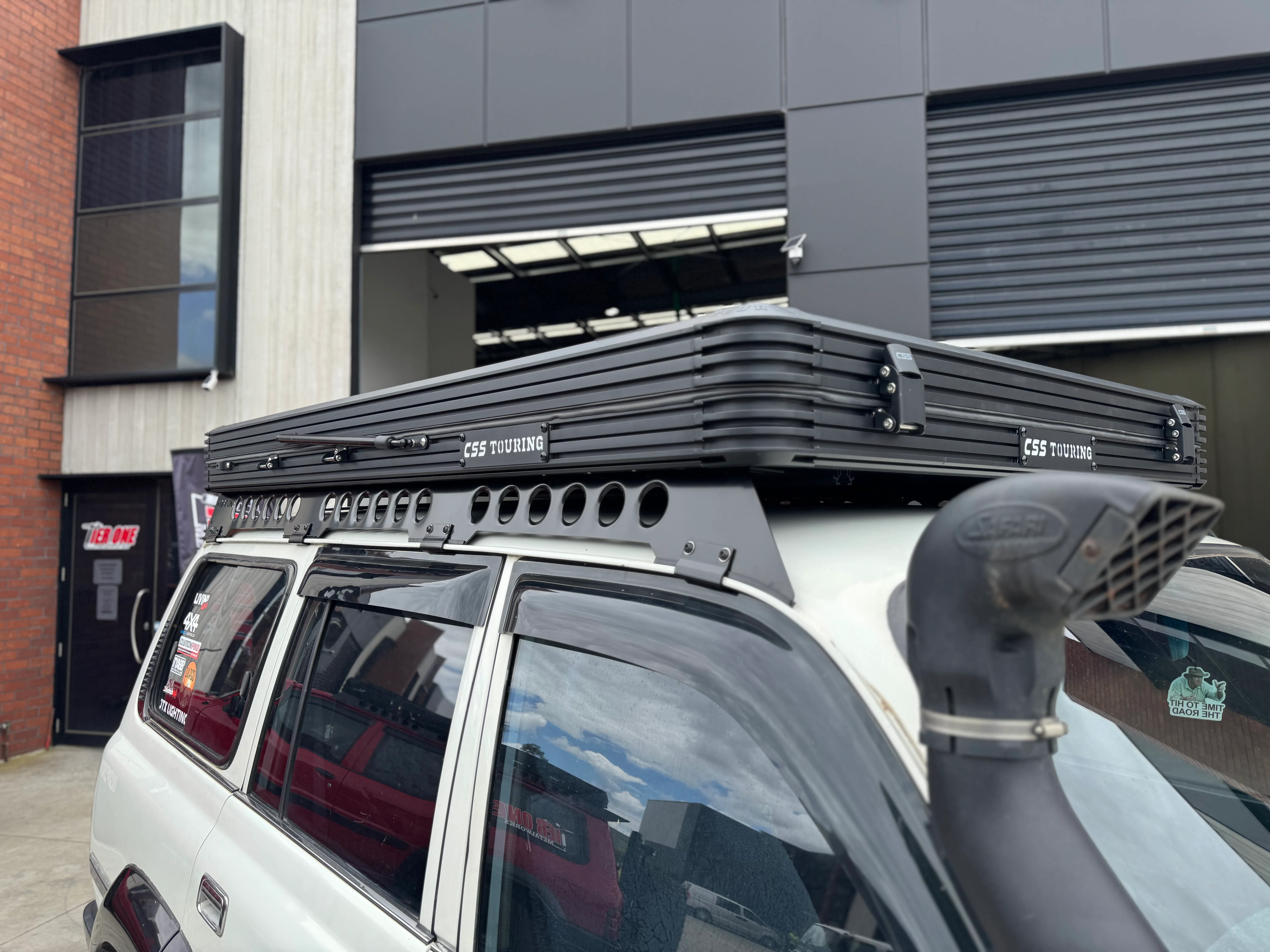 Toyota LandCruiser 80 Series Roof Rack Rail Sides - Image 13