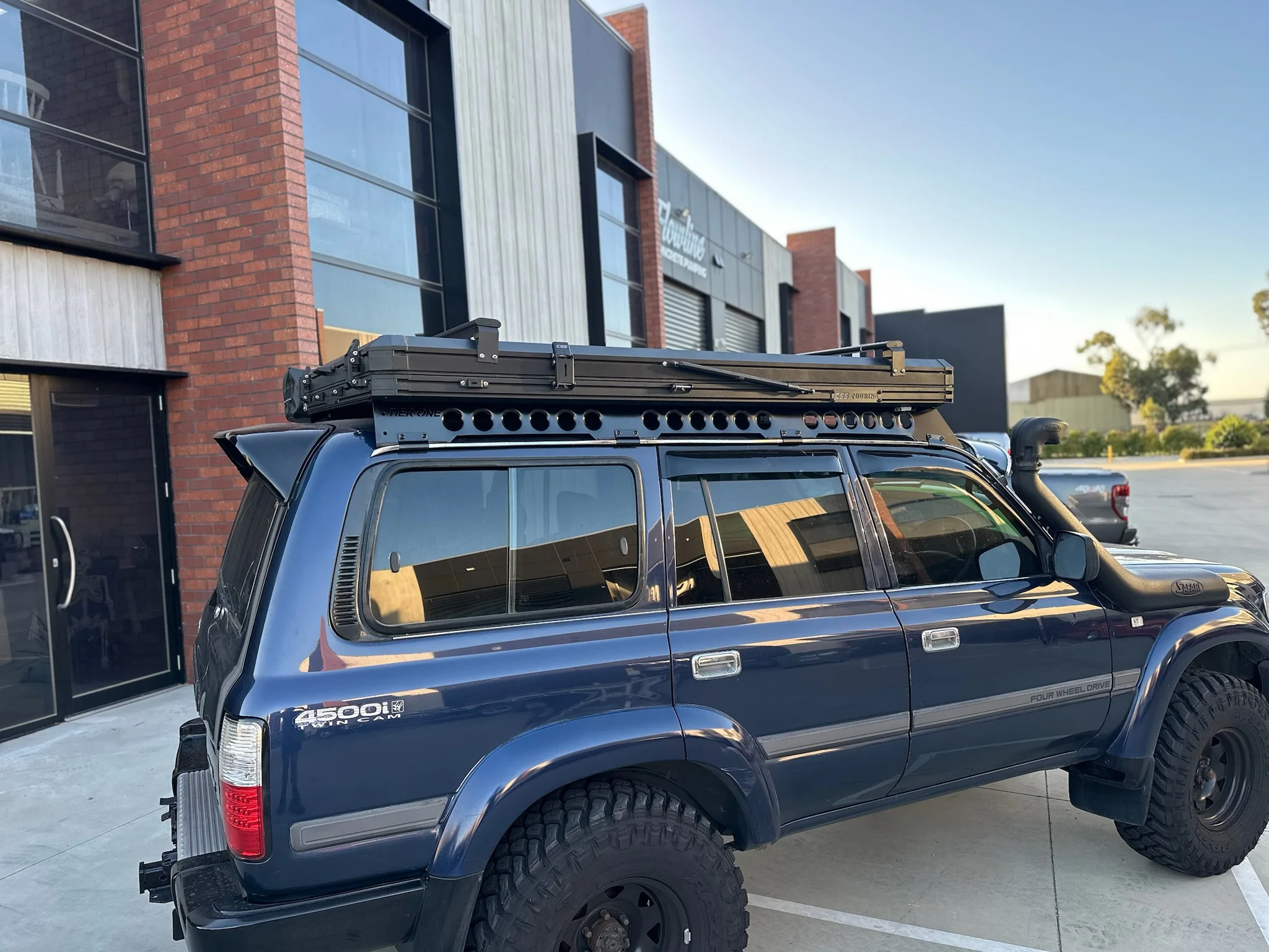 Toyota LandCruiser 80 Series Roof Rack Rail Sides - Image 20