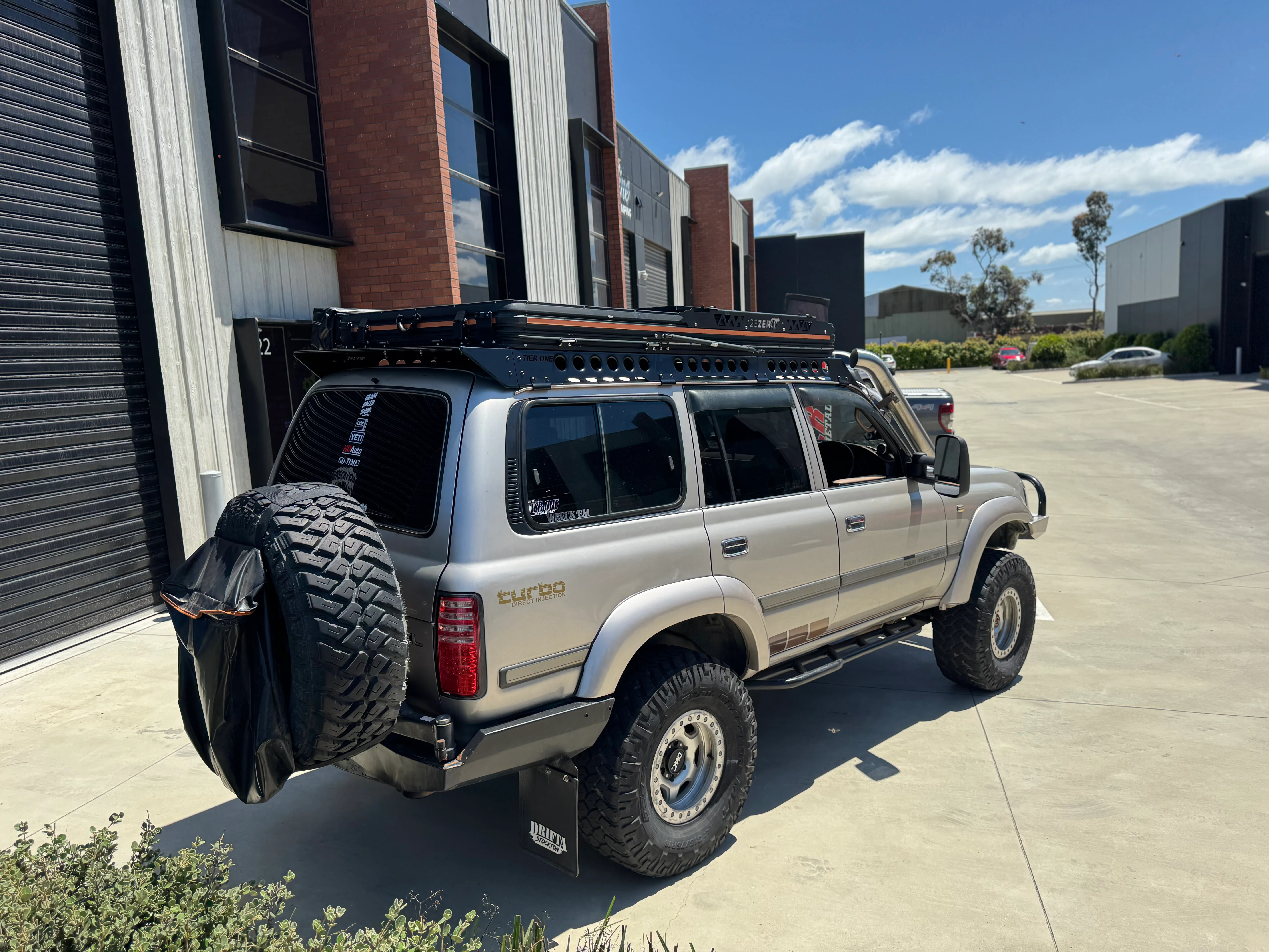 Toyota LandCruiser 80 Series Roof Rack Rail Sides - Image 4
