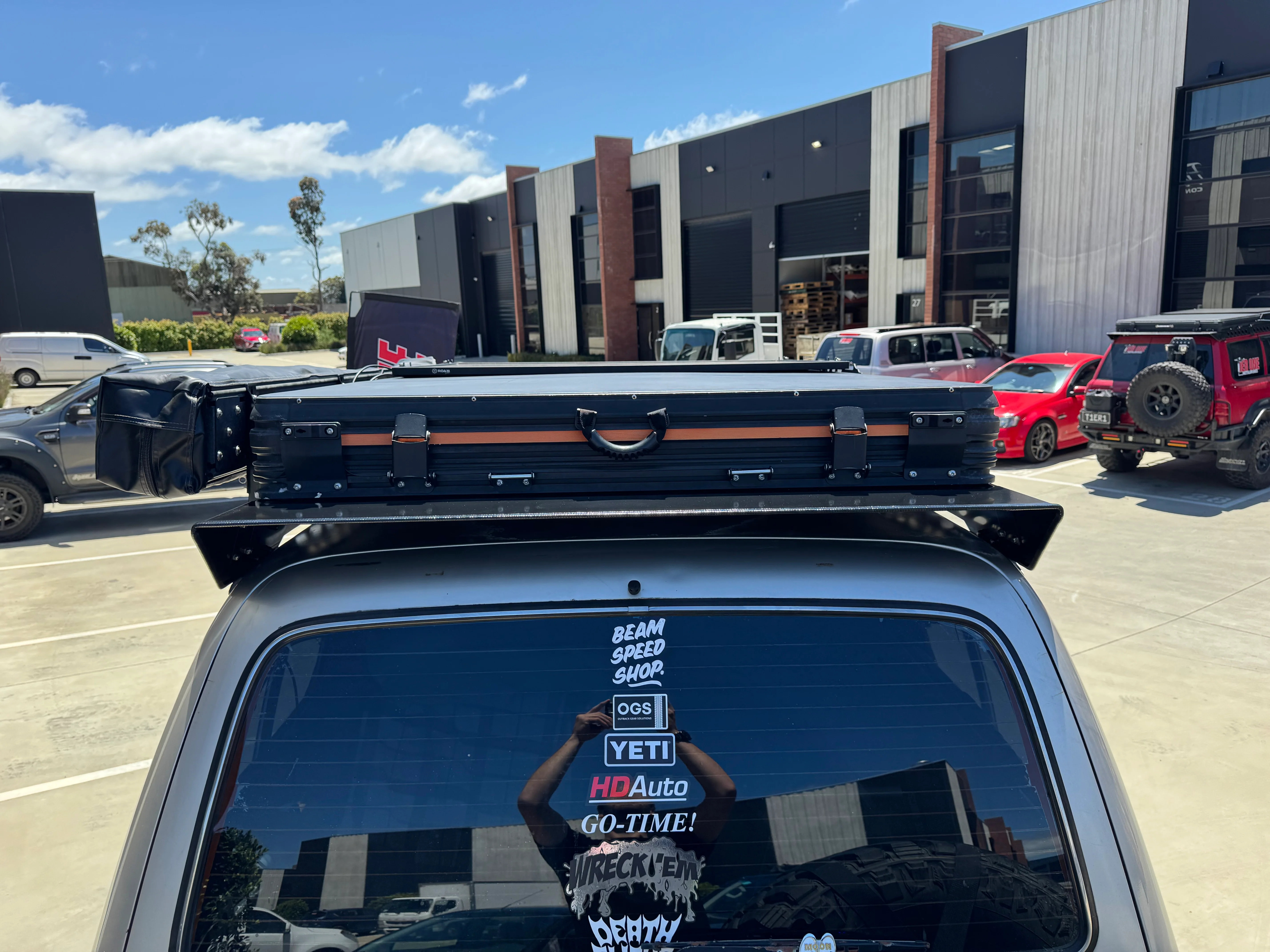 Toyota LandCruiser 80 Series Roof Rack Rail Sides - Image 5