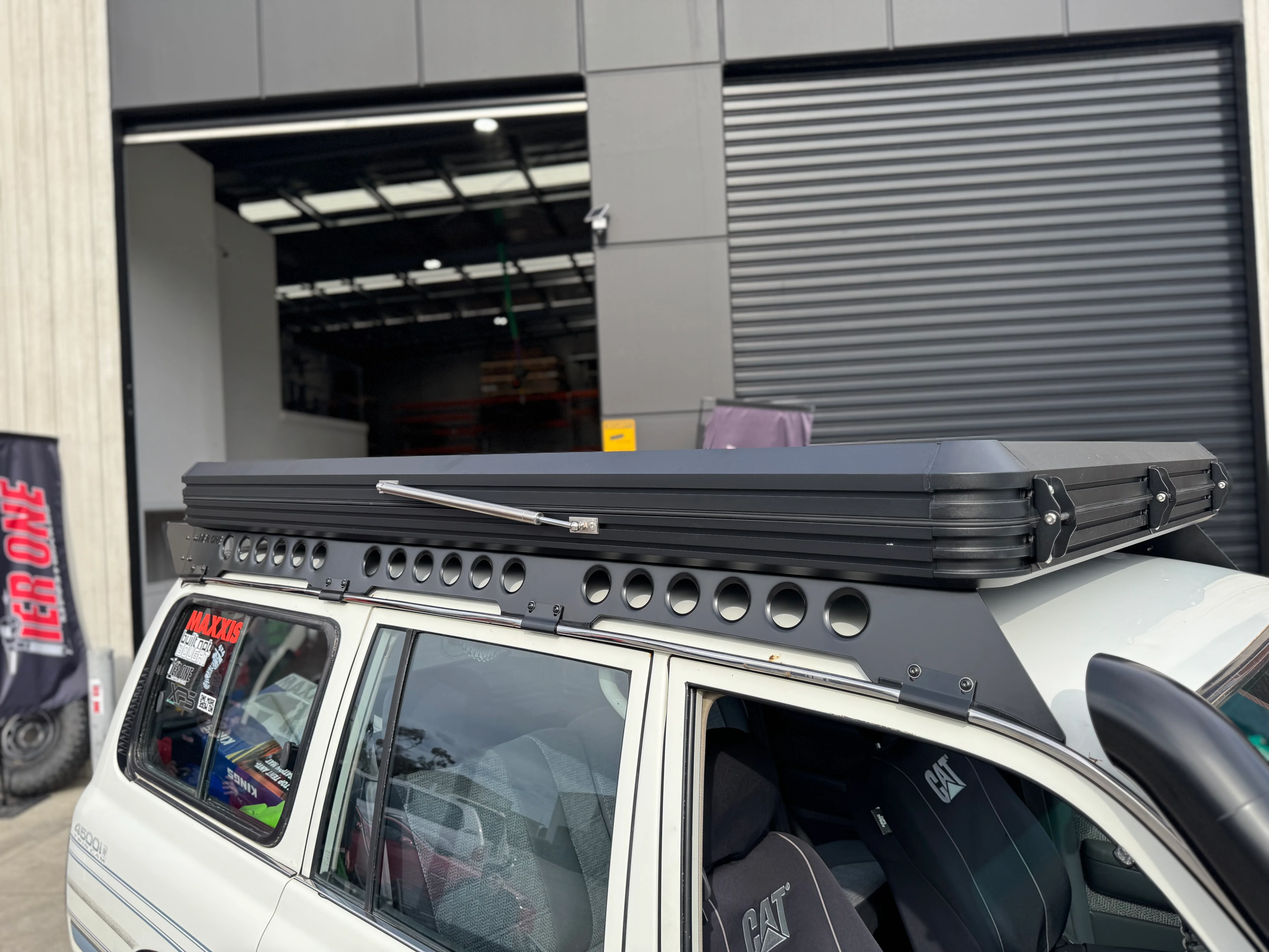 Toyota LandCruiser 80 Series Roof Rack Rail Sides - Image 9