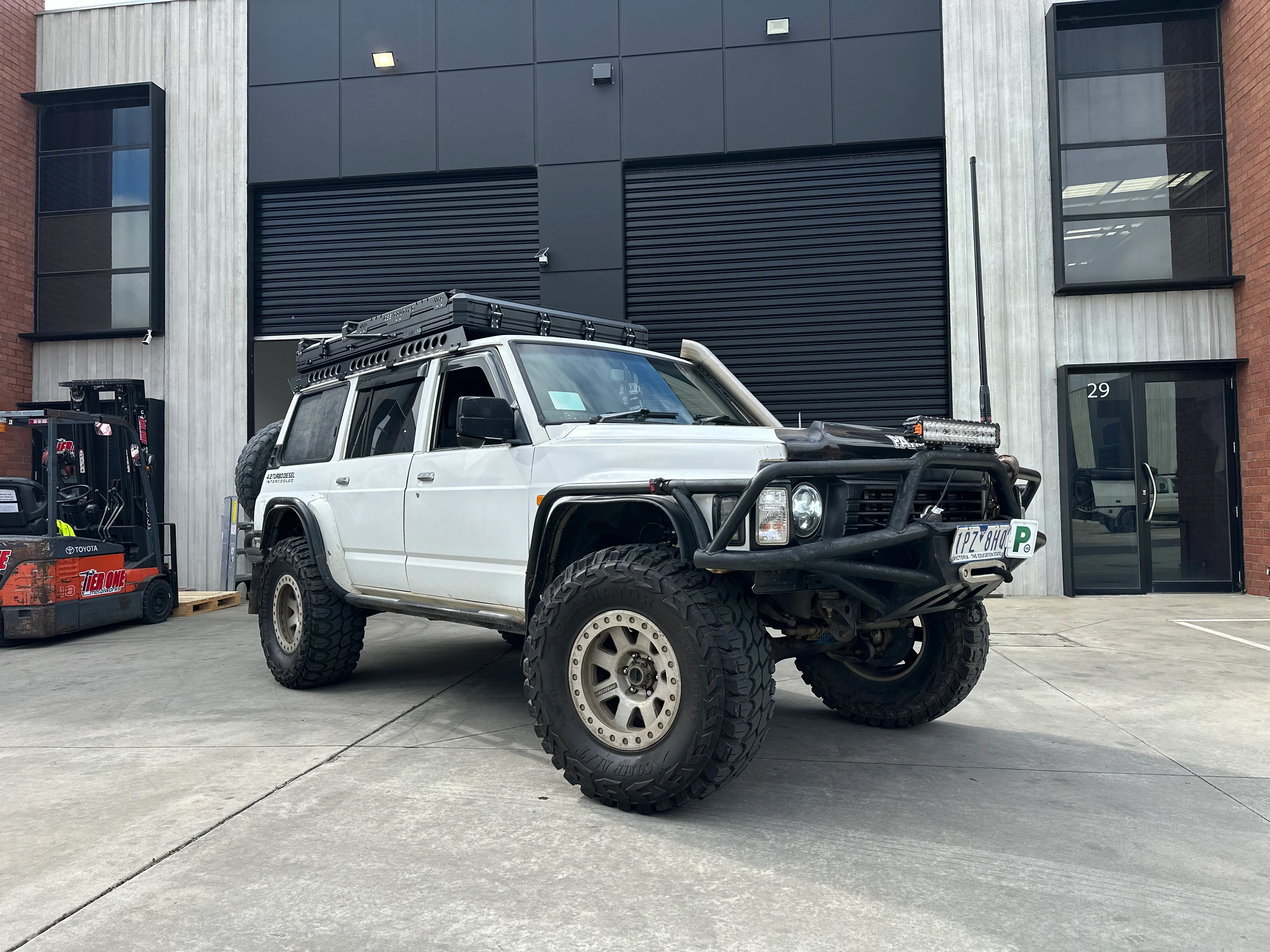 Nissan GQ Patrol Roof Rack Rail Sides - Image 11