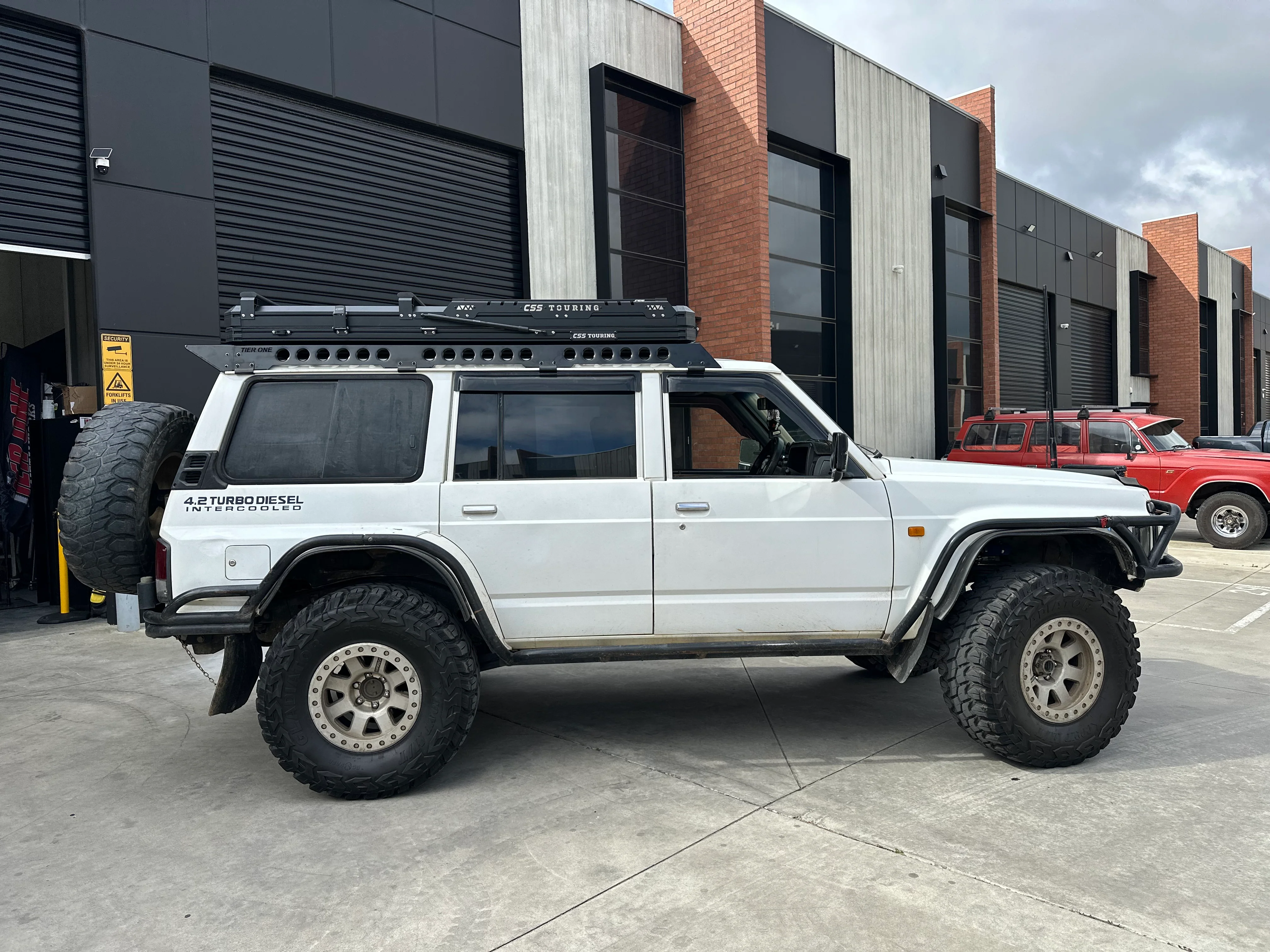 Nissan GQ Patrol Roof Rack Rail Sides - Image 12