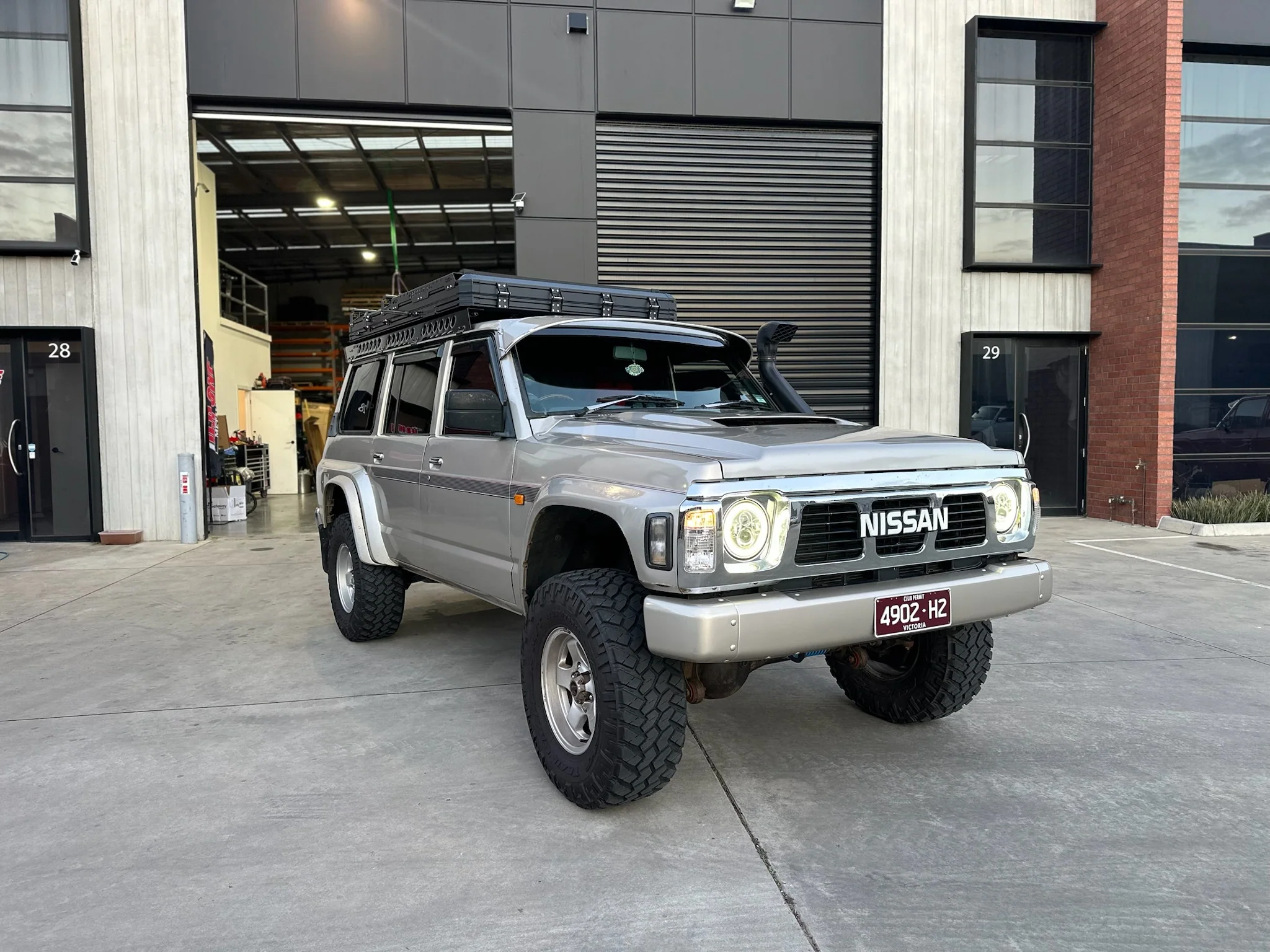 Nissan GQ Patrol Roof Rack Rail Sides - Image 13