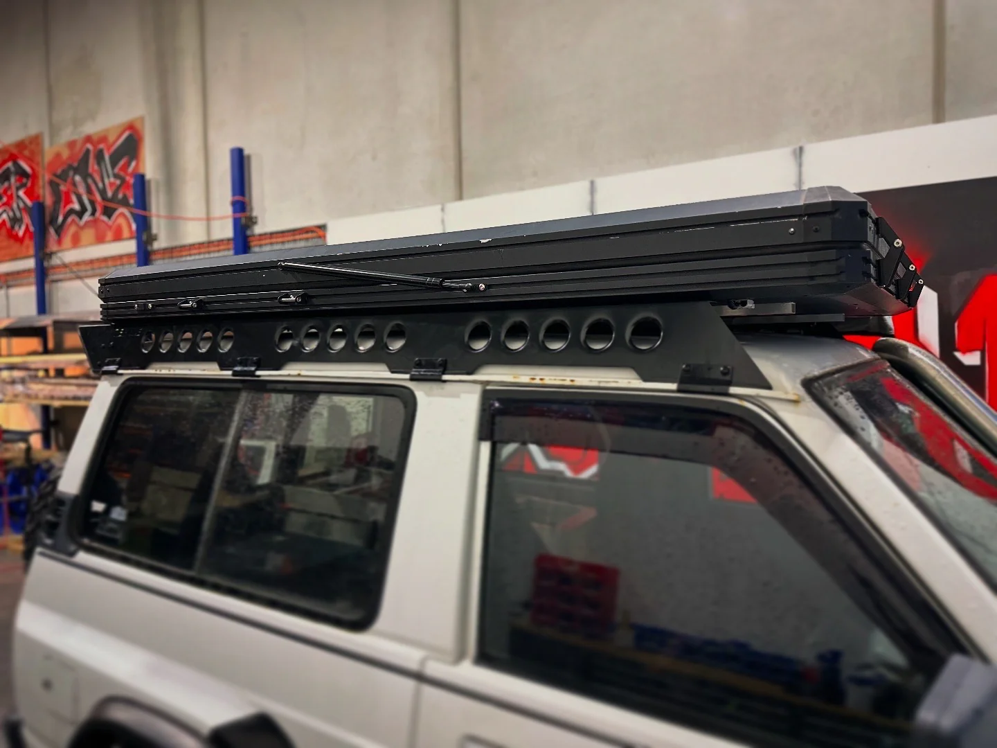 Nissan GQ Patrol SWB Roof Rack Rail Sides - Image 3
