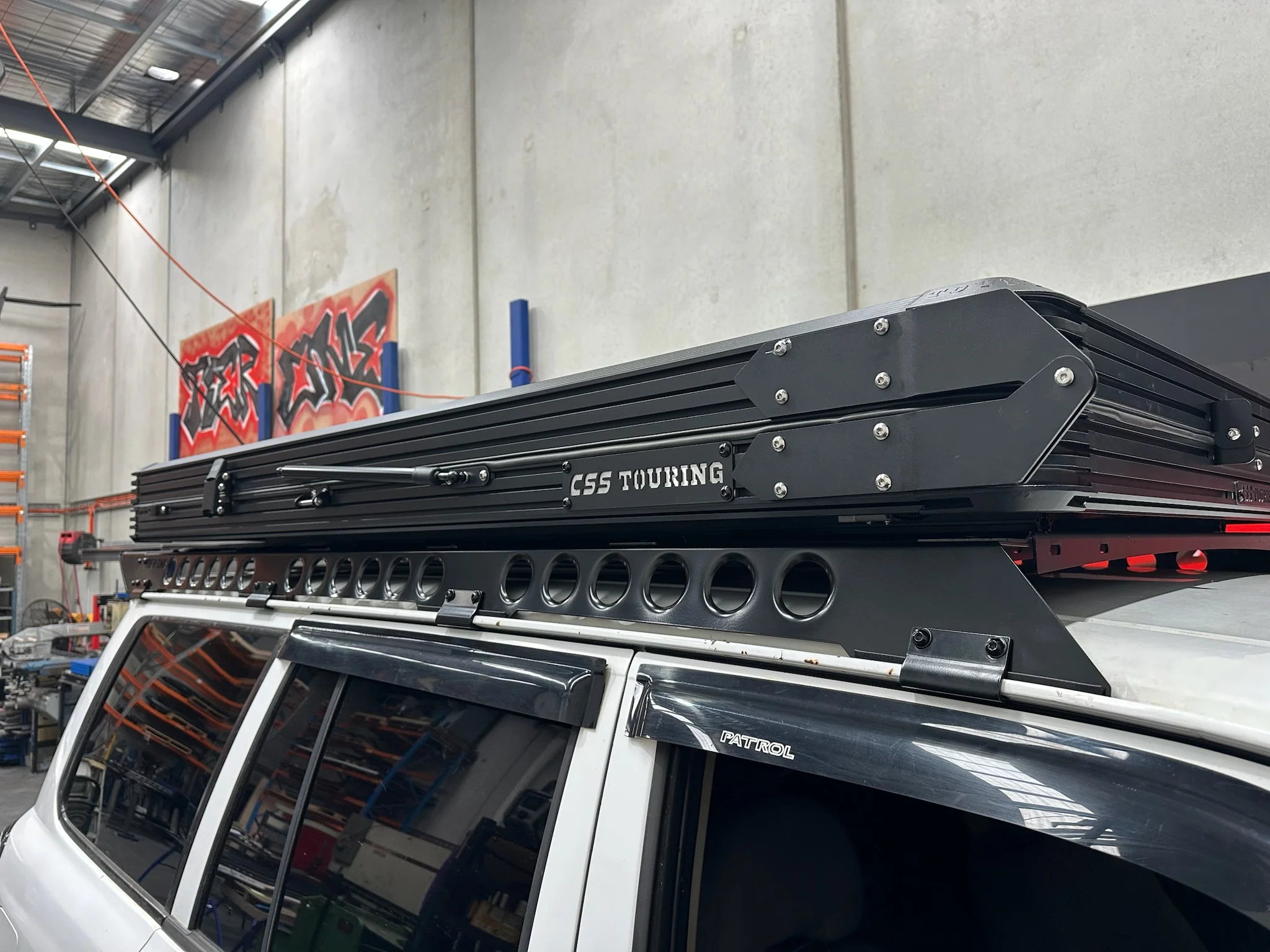 Nissan GU Patrol Roof Rack Rail Sides - Image 5