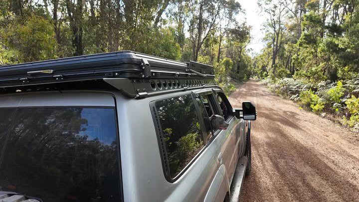 Nissan GU Patrol Roof Rack Rail Sides - Image 15