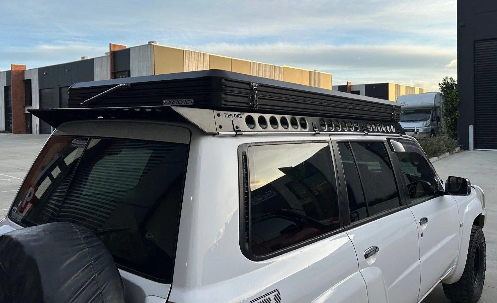 Nissan GU Patrol Roof Rack Rail Sides - Image 18