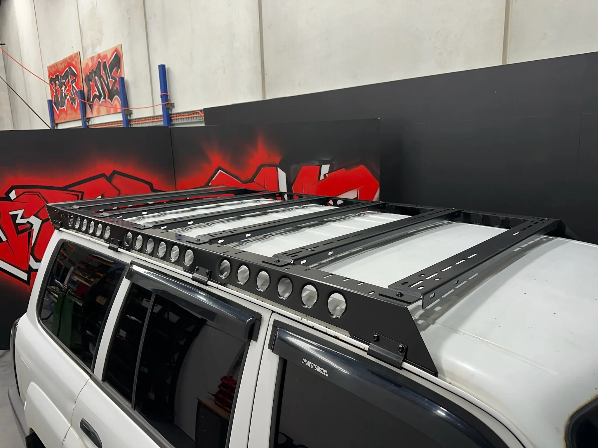 Nissan GU Patrol Roof Rack Rail Sides - Image 24