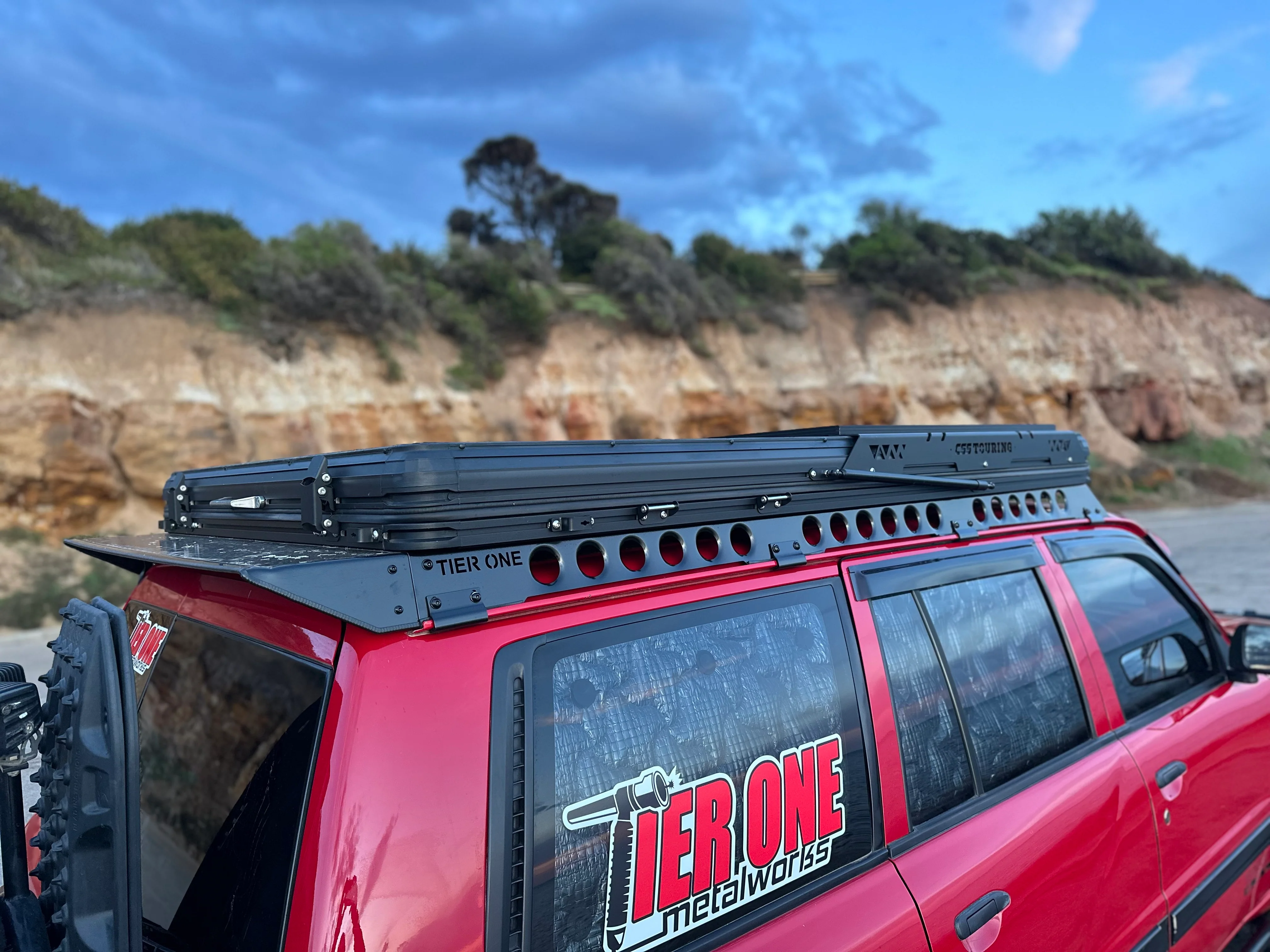 Nissan GU Patrol Roof Rack Rail Sides - Image 3