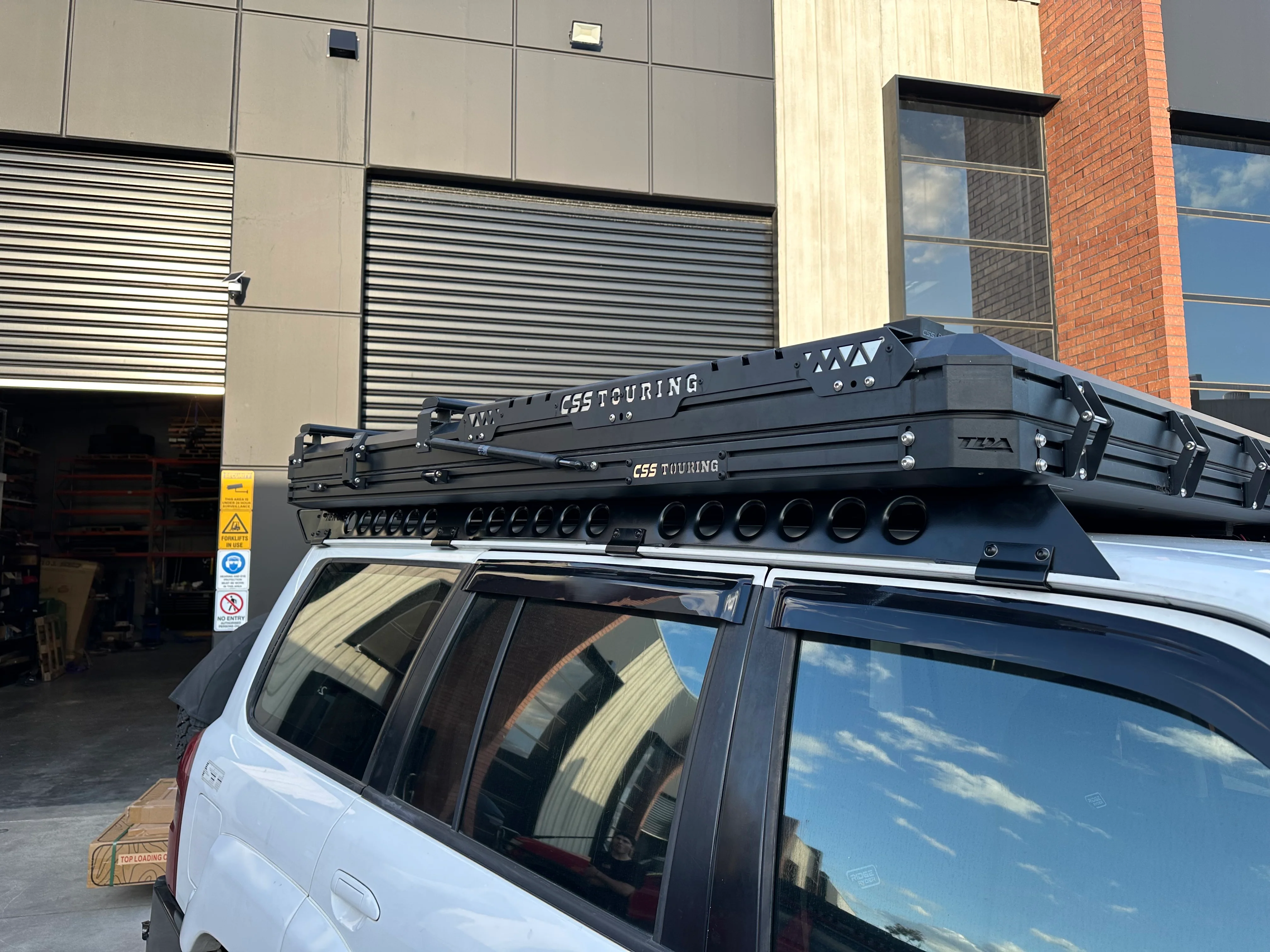 Nissan GU Patrol Roof Rack Rail Sides - Image 7