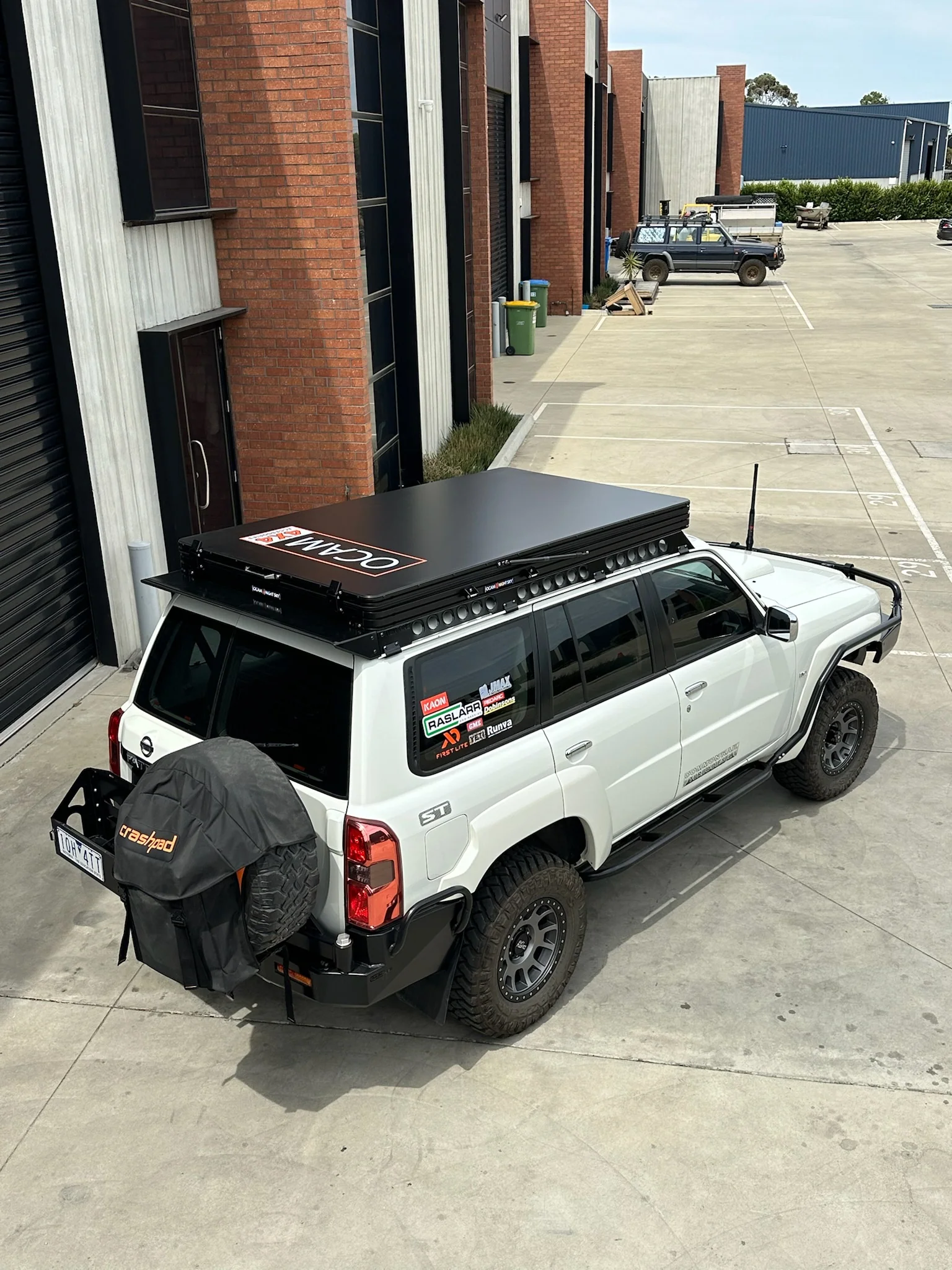 Nissan GU Patrol Roof Rack Rail Sides - Image 8