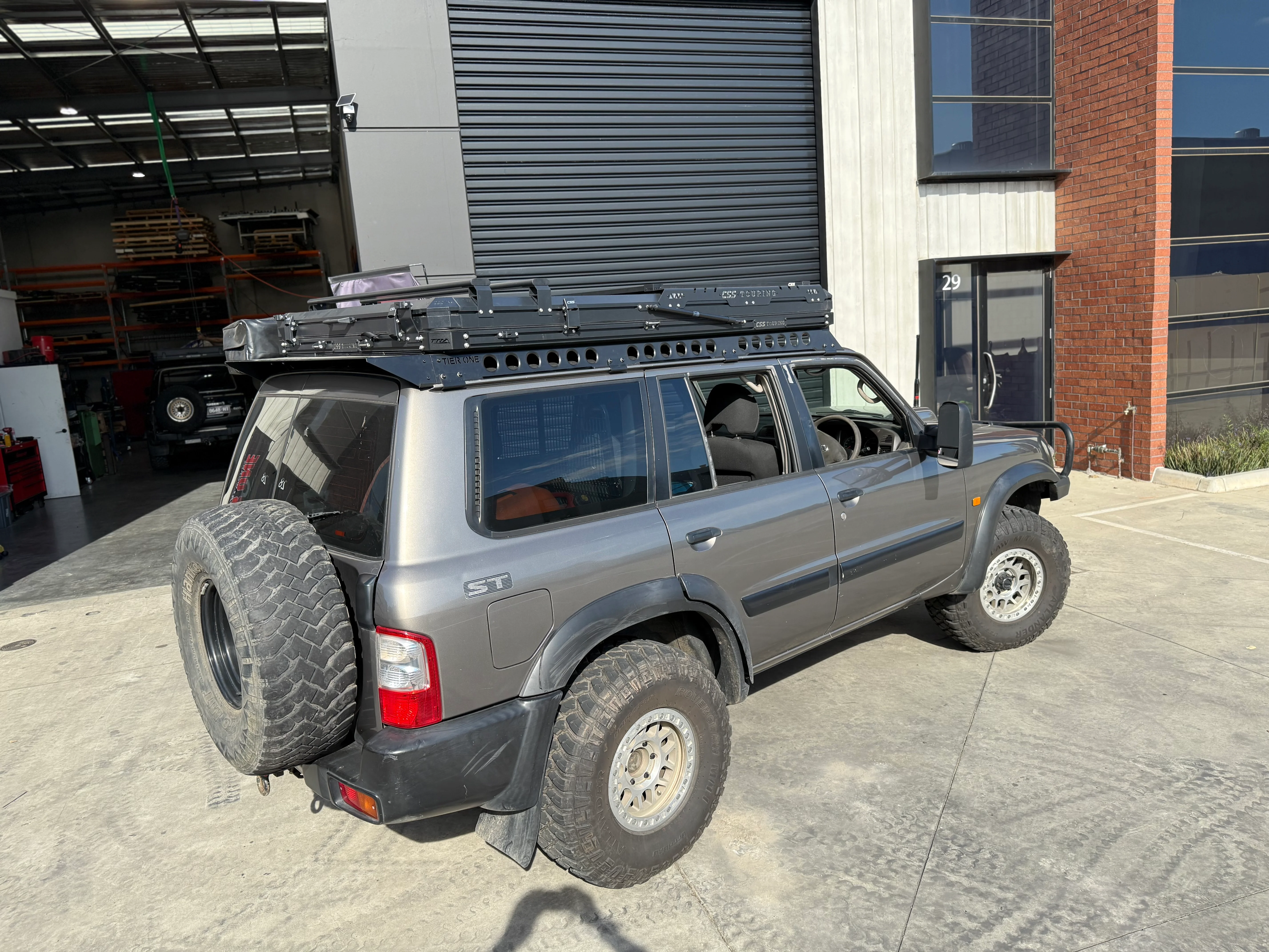 Nissan GU Patrol Roof Rack Rail Sides - Image 9