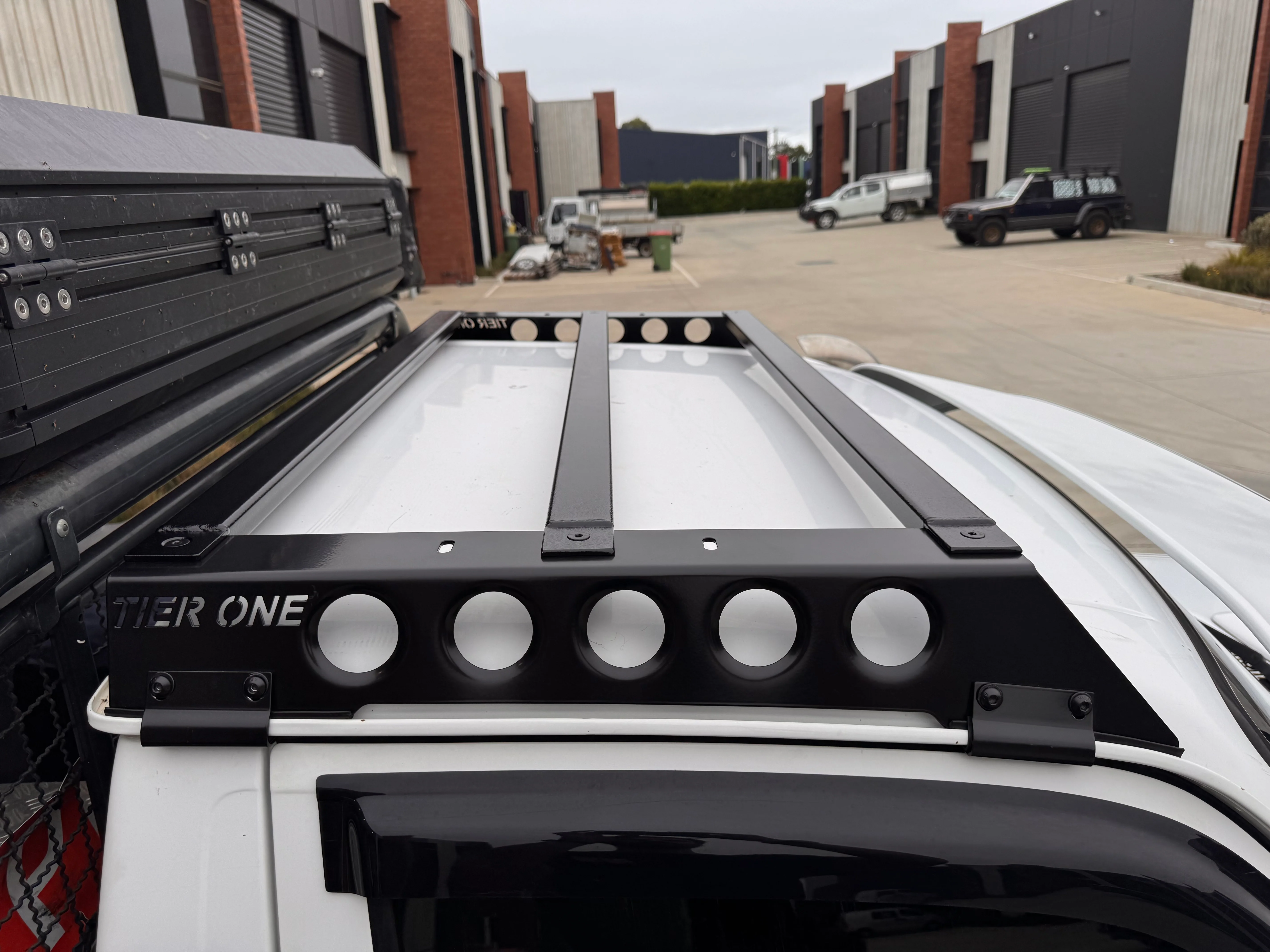 Nissan GU Patrol Single Cab Roof Rack Rail Sides - Image 5