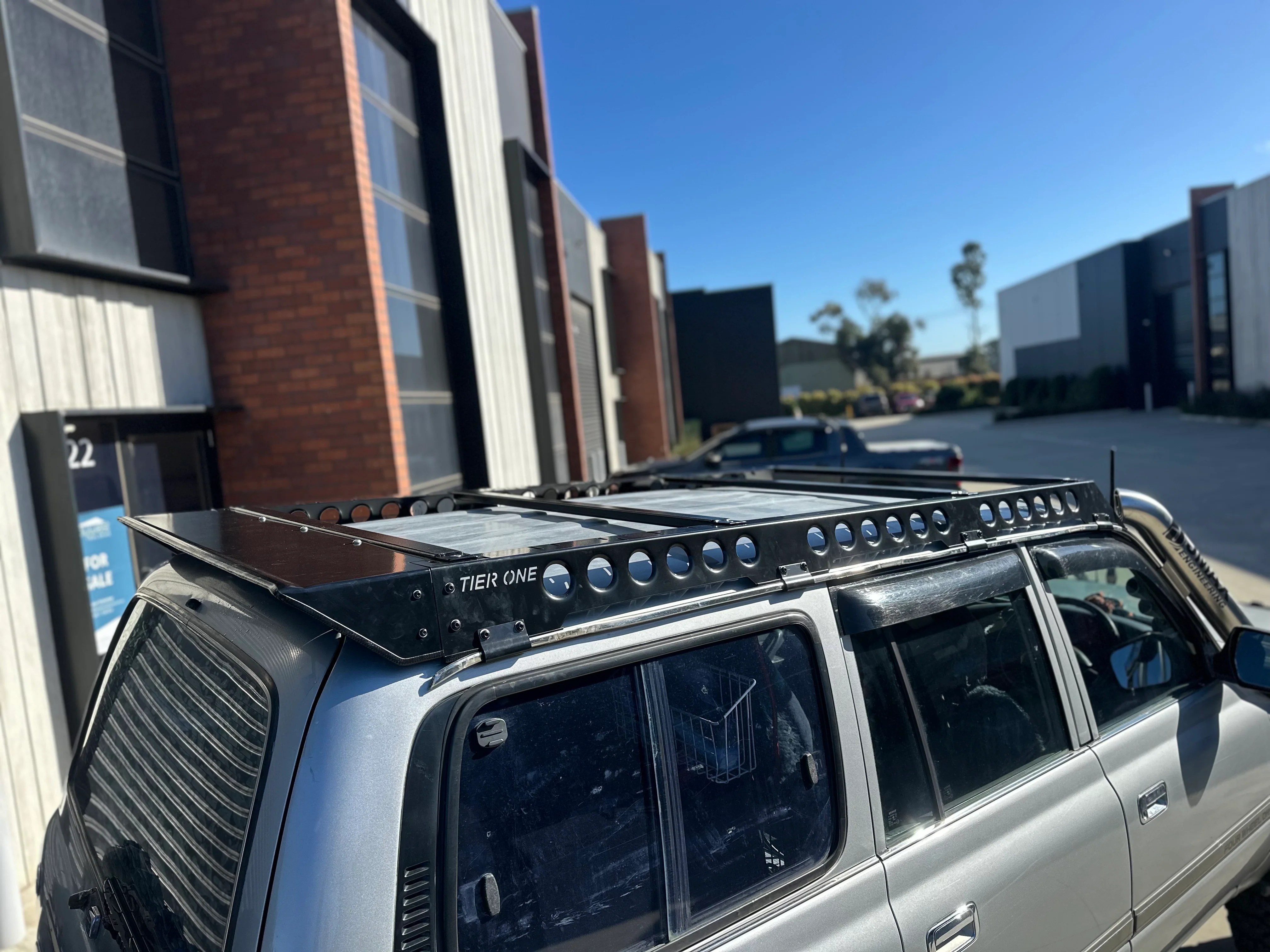 Toyota LandCruiser 80 Series Roof Rack Rail Sides - Image 16