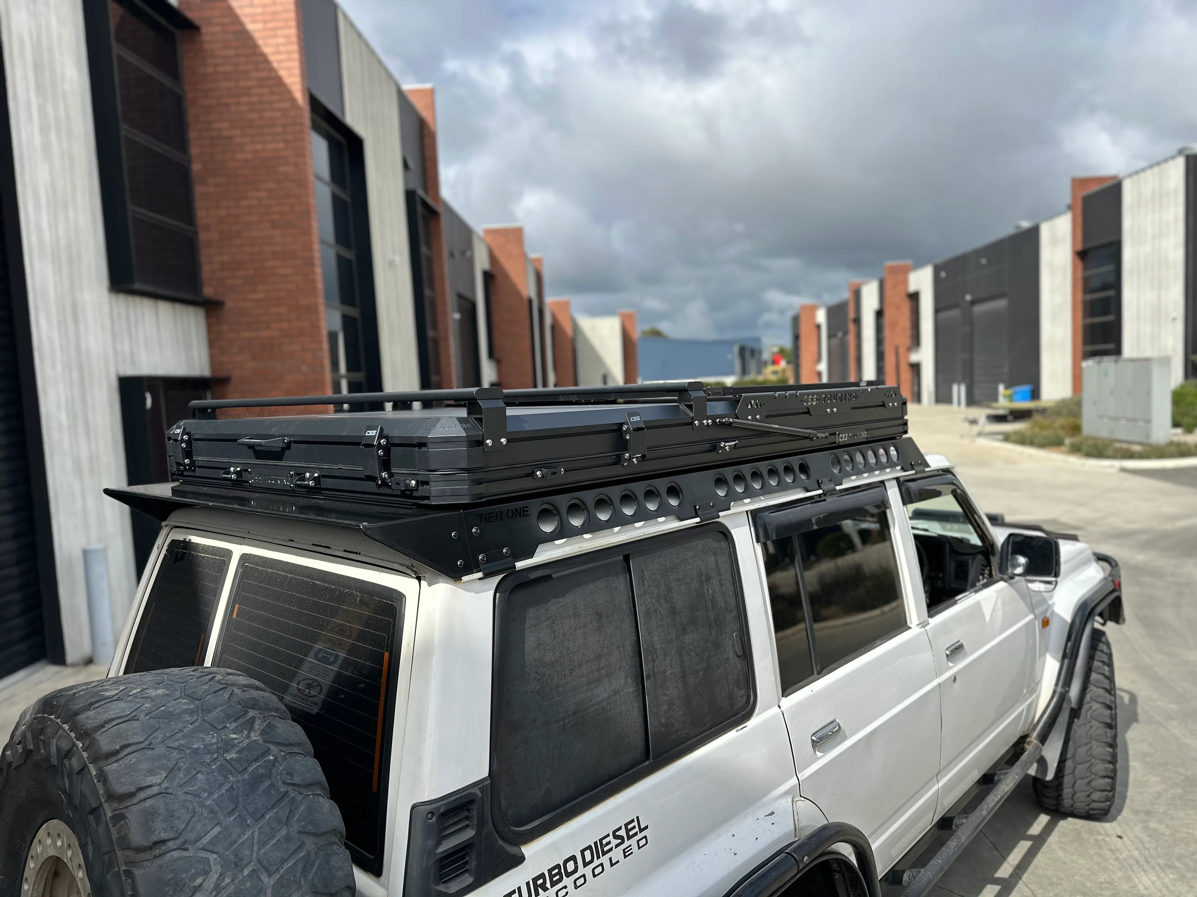 Nissan GQ Patrol Roof Rack Rail Sides - Image 5