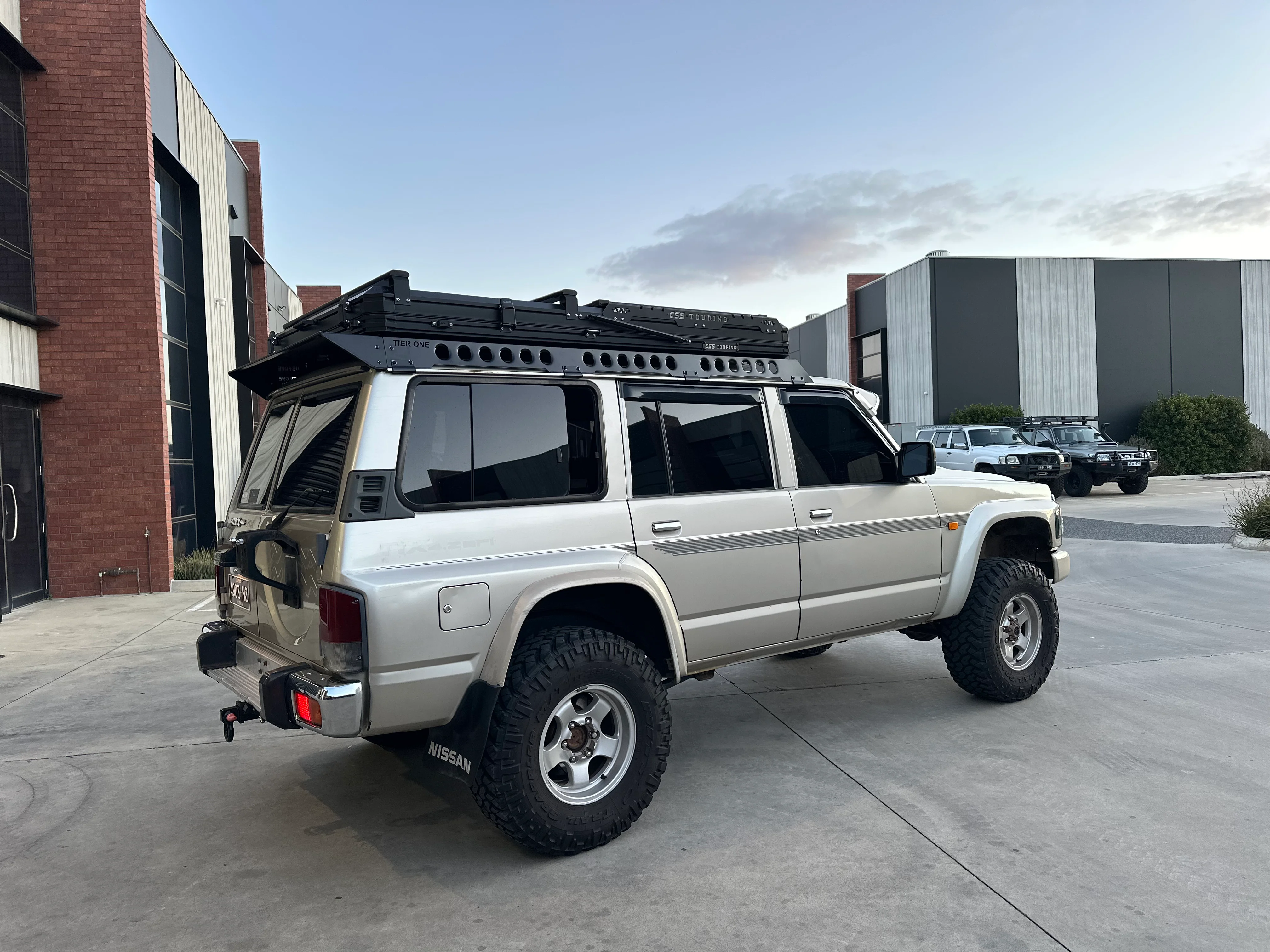 Nissan GQ Patrol Roof Rack Rail Sides - Image 14