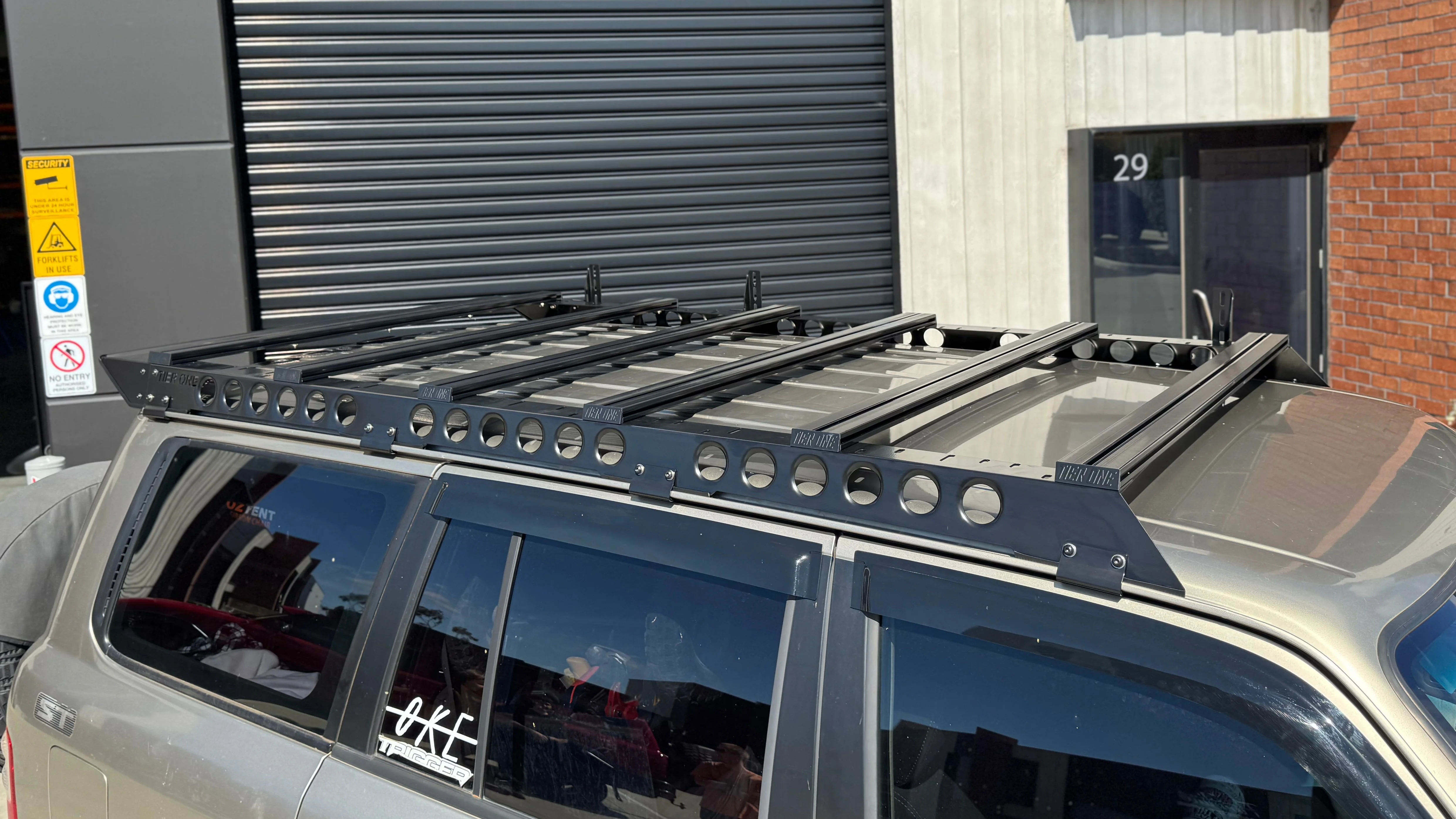Nissan GU Patrol Roof Rack Rail Sides - Image 23