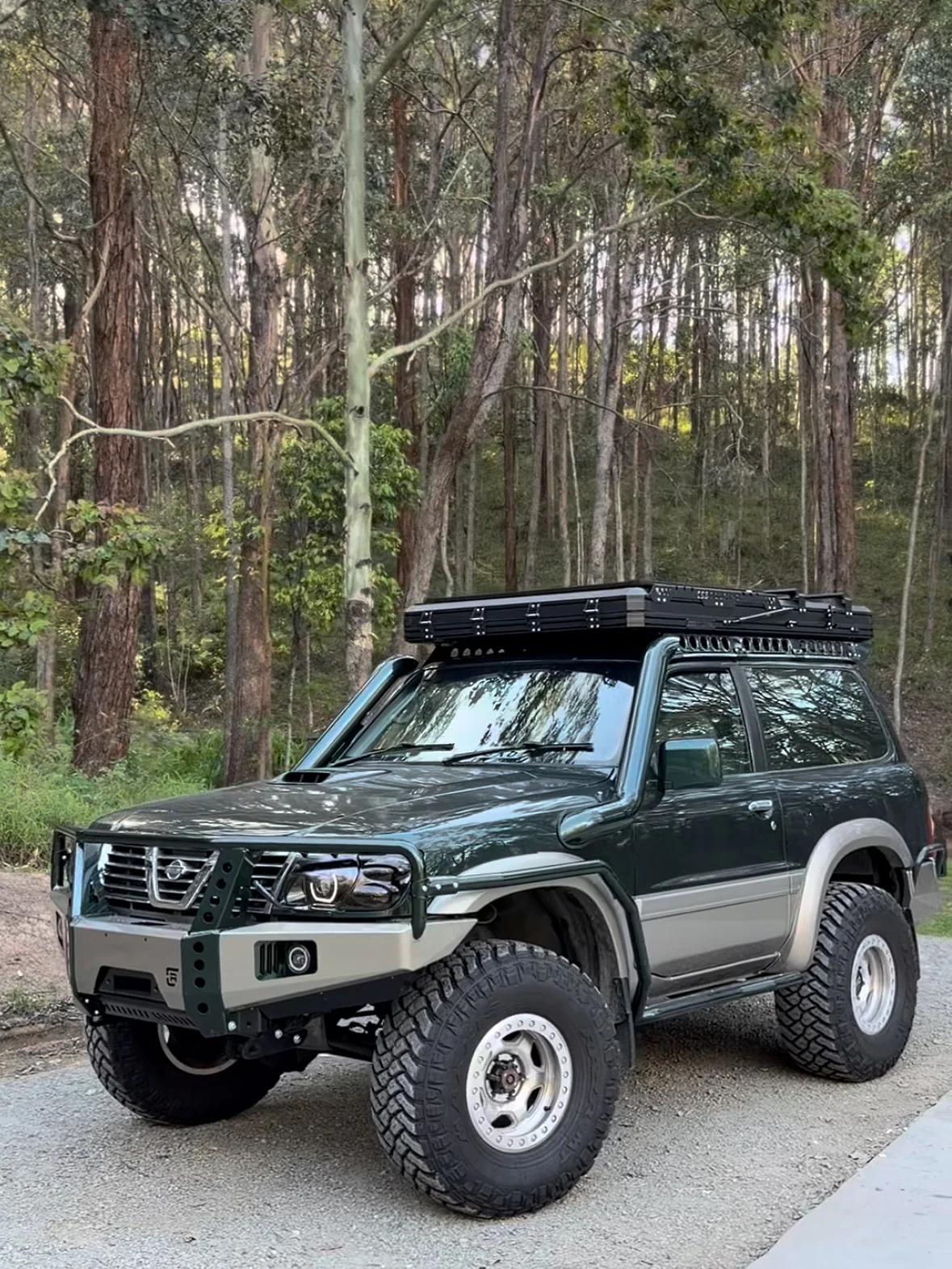 Nissan GU Patrol SWB Roof Rack Rail Sides - Image 4