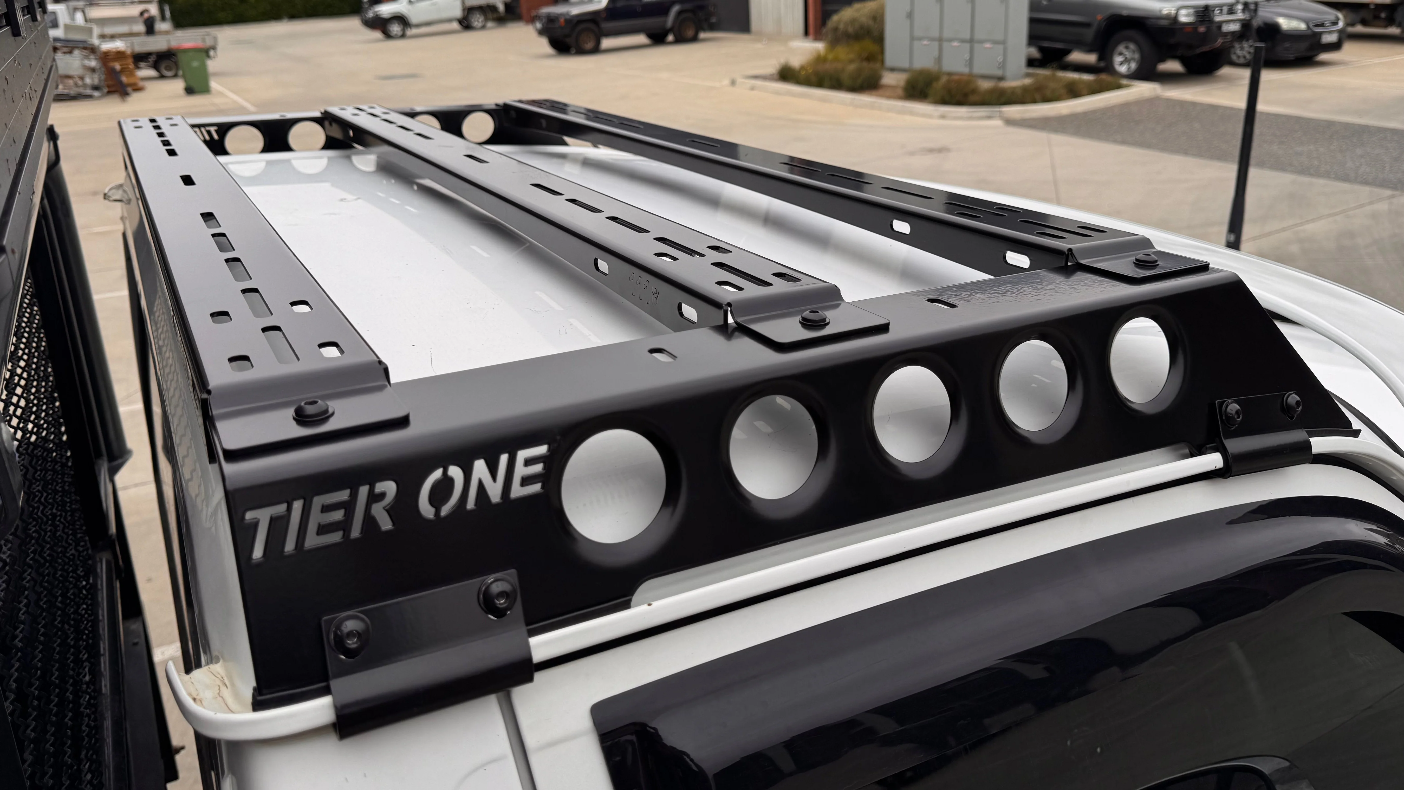 Nissan GU Patrol Single Cab Roof Rack Rail Sides - Image 3