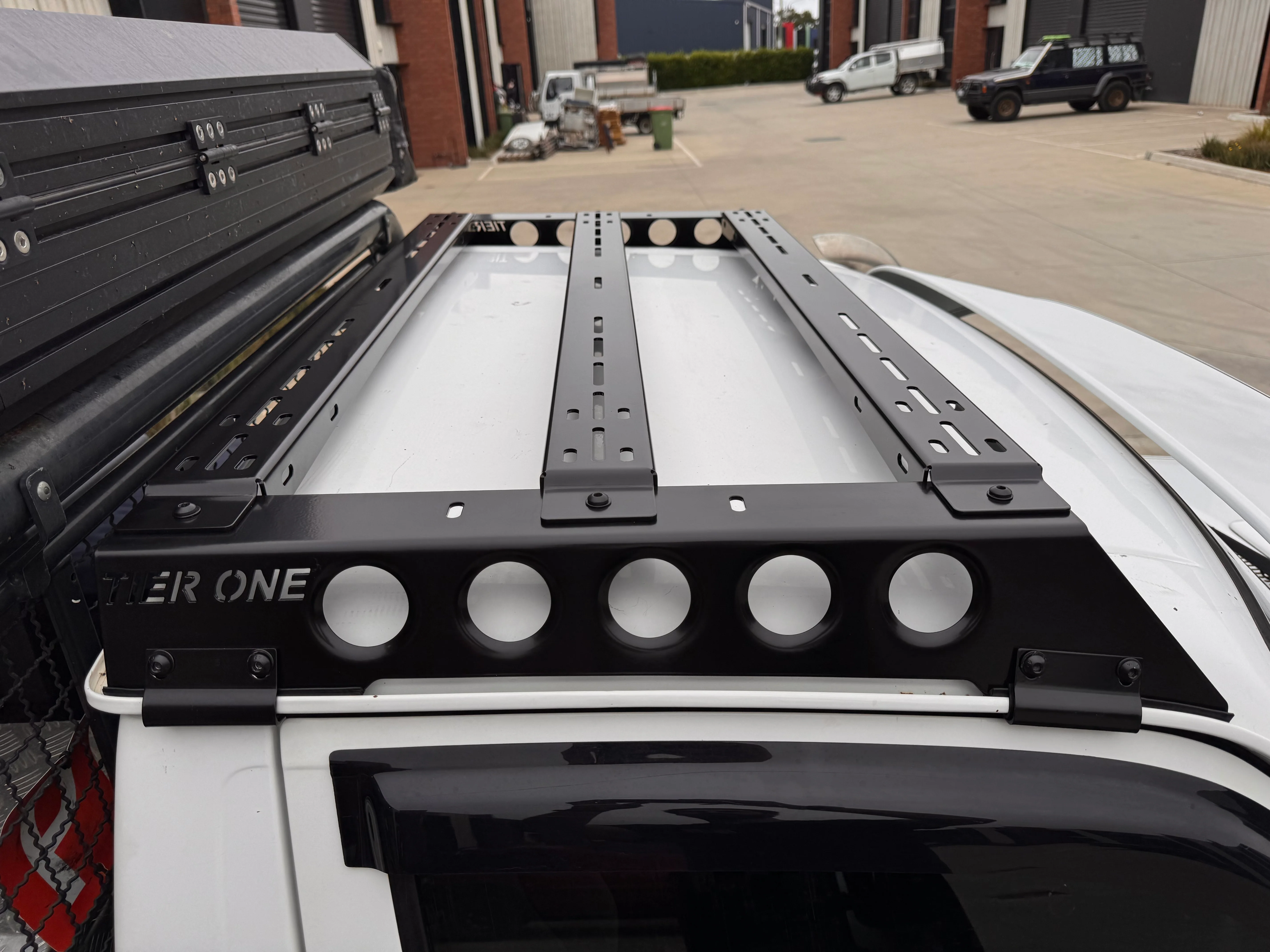 Nissan GU Patrol Single Cab Roof Rack Rail Sides - Image 7