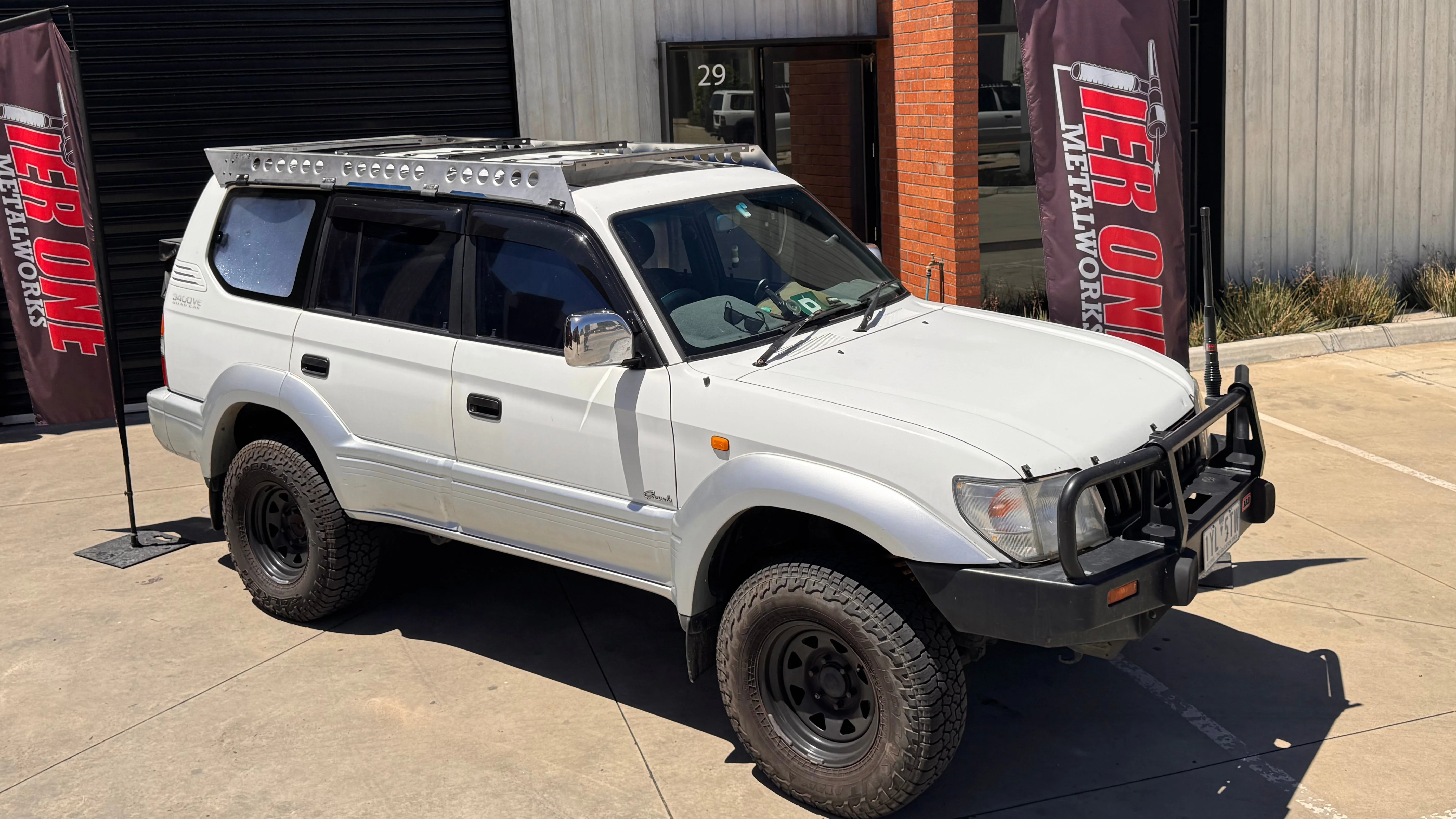 Toyota LandCruiser Prado 90 Series Roof Rack Rail Sides -COMING SOON- - Image 2