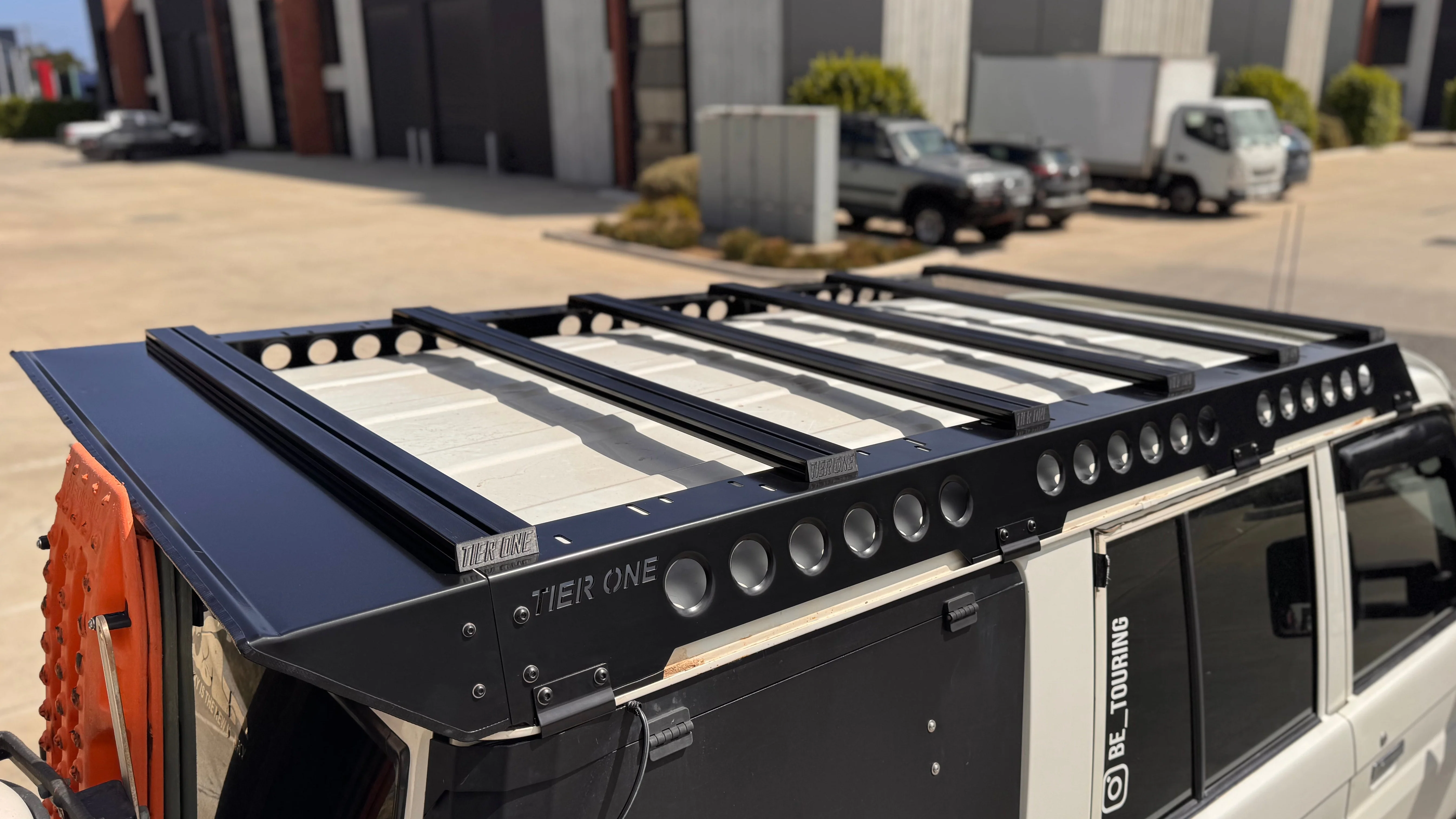 Toyota LandCruiser 76 Series Roof Rack Rail Sides - Image 26